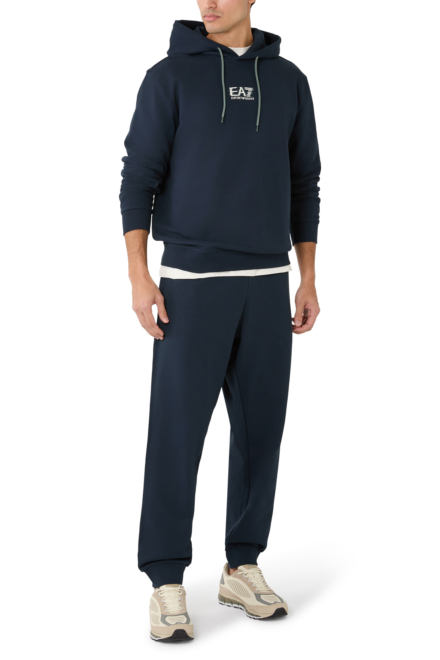 Logo Series Joggers in French Terry Cotton