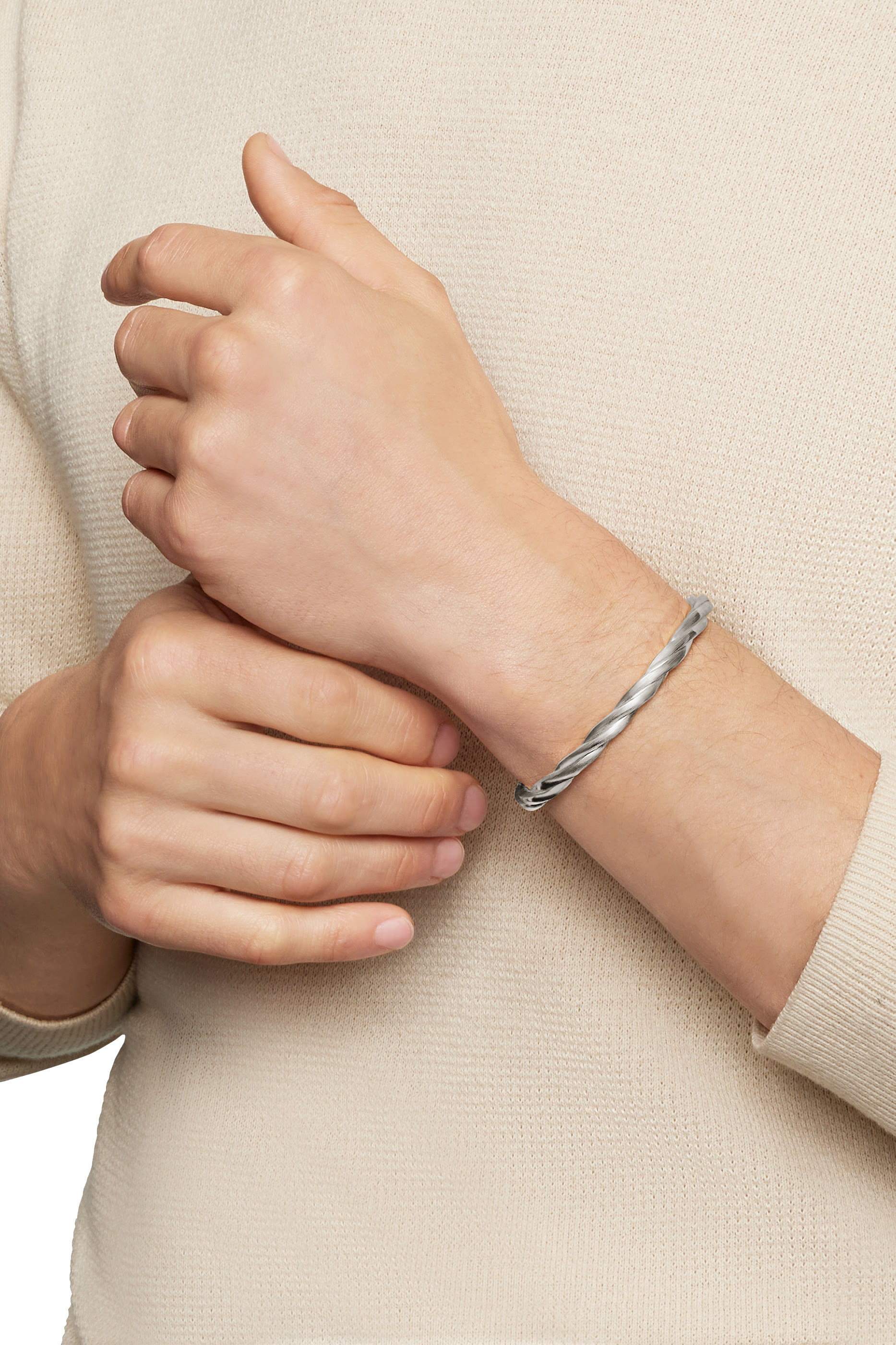 DY Helios&trade; Cuff Bracelet, Sterling Silver