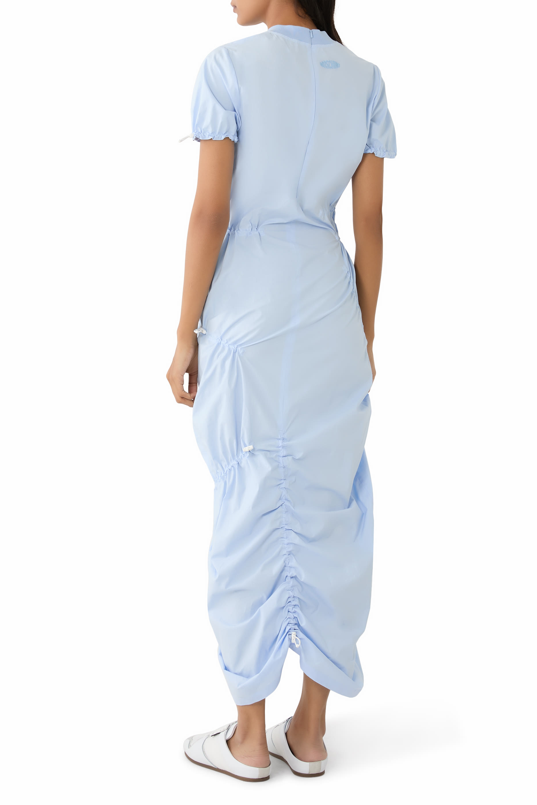 Stretch Cotton Poplin Dress