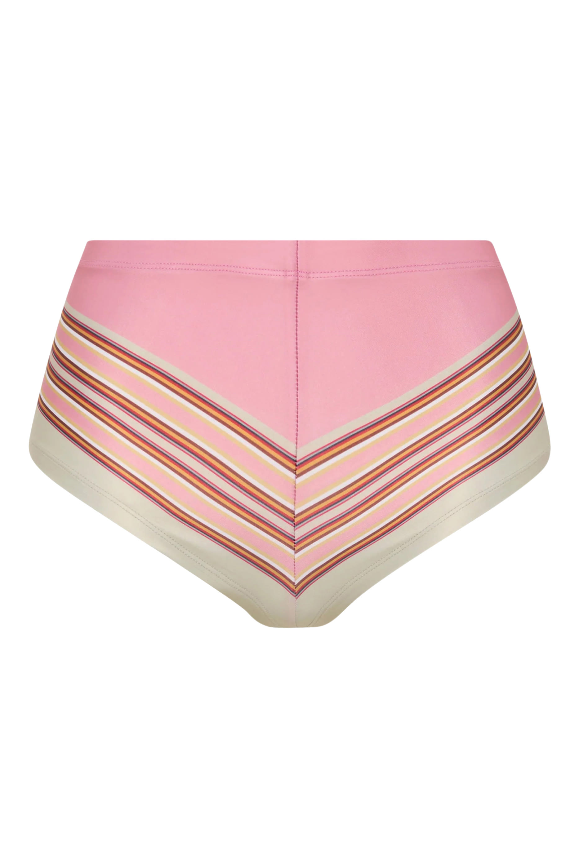 Olina Striped Bikini Bottoms
