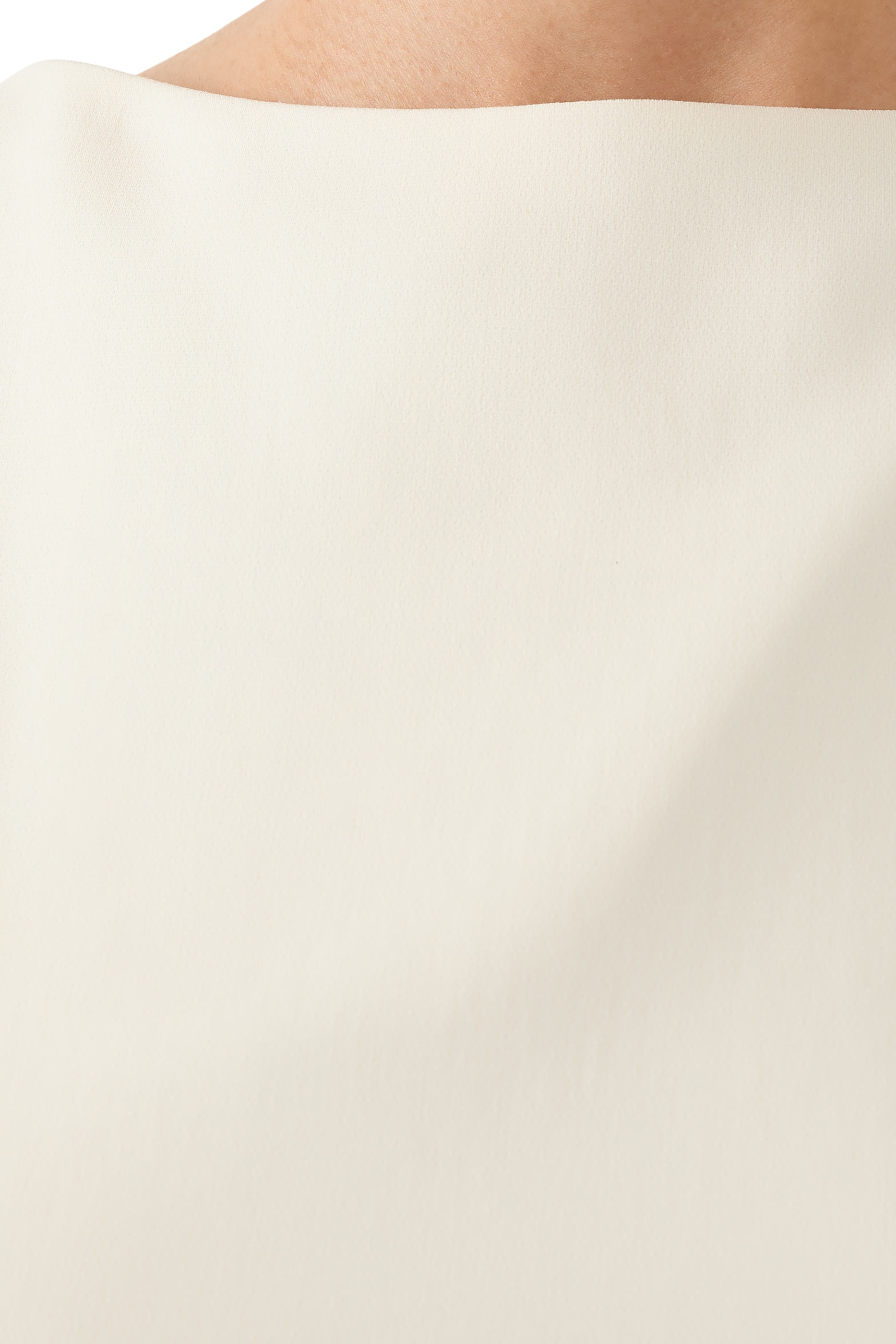 Flared Dress in Admiral Crepe