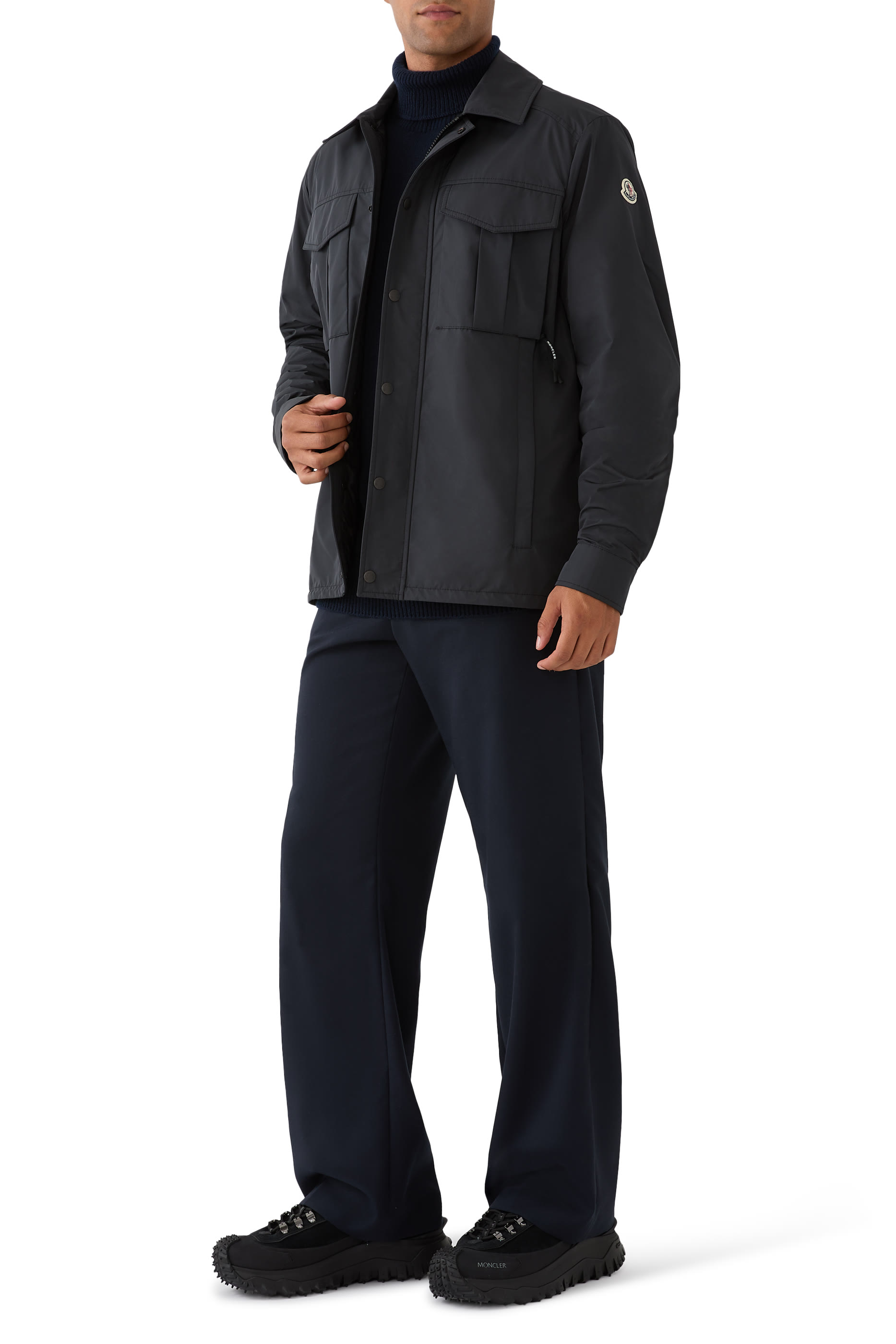 Trailgrip Apex Leather and Suede Trainers 45