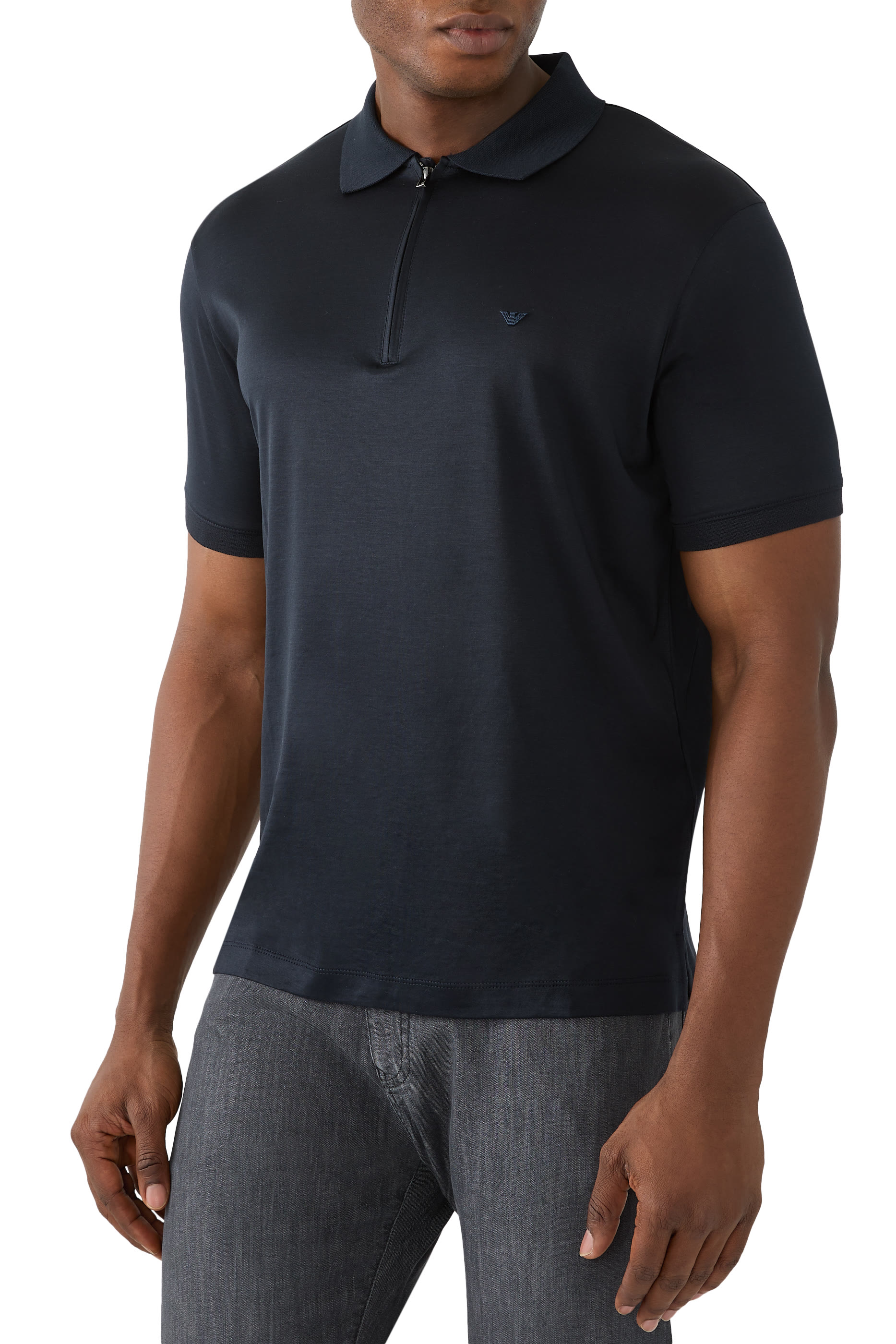 Half-Zip Polo Shirt