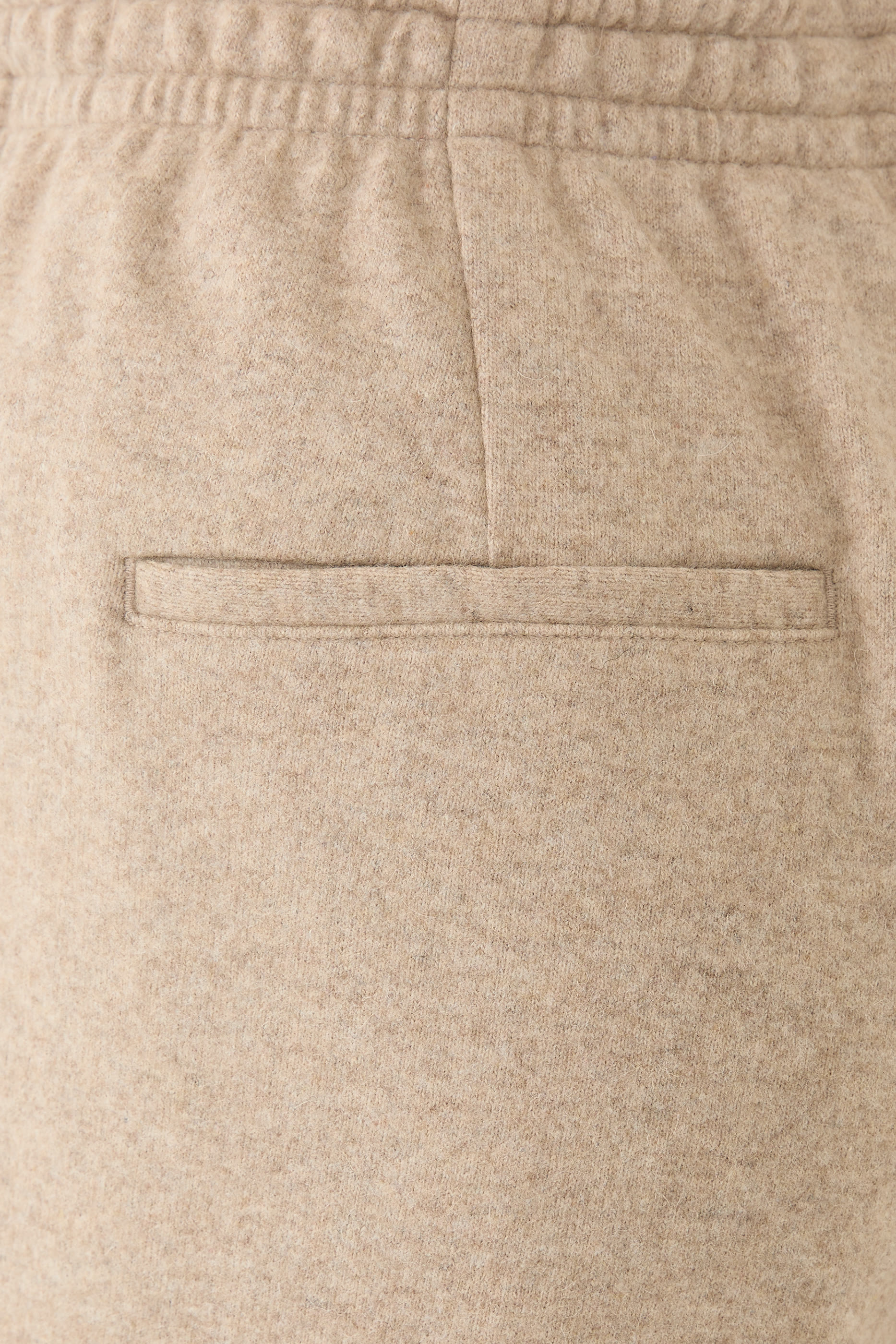 Wool-Blend Tailored Wide-Leg Pant 