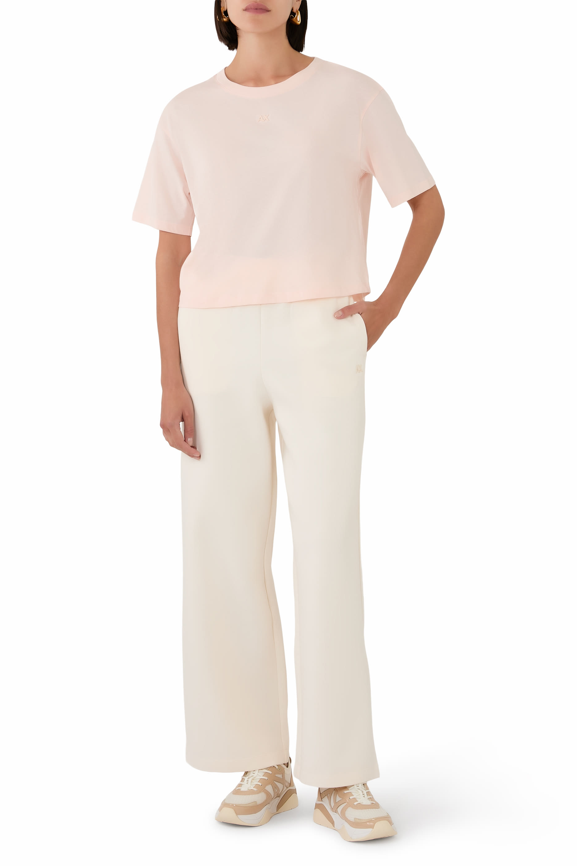 Salin de Giraud AX Logo Cropped T-Shirt