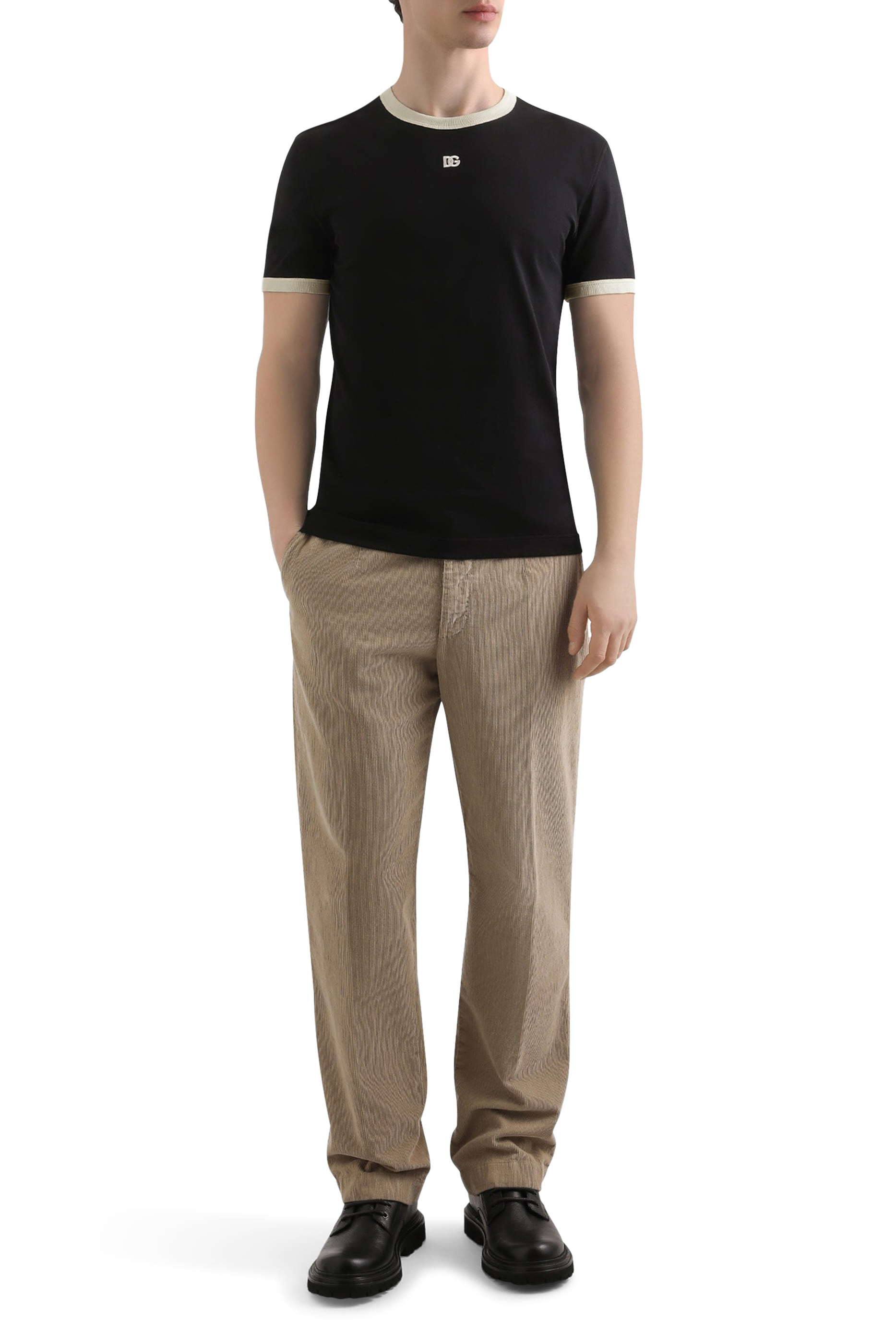 Embroidered Cotton T-Shirt