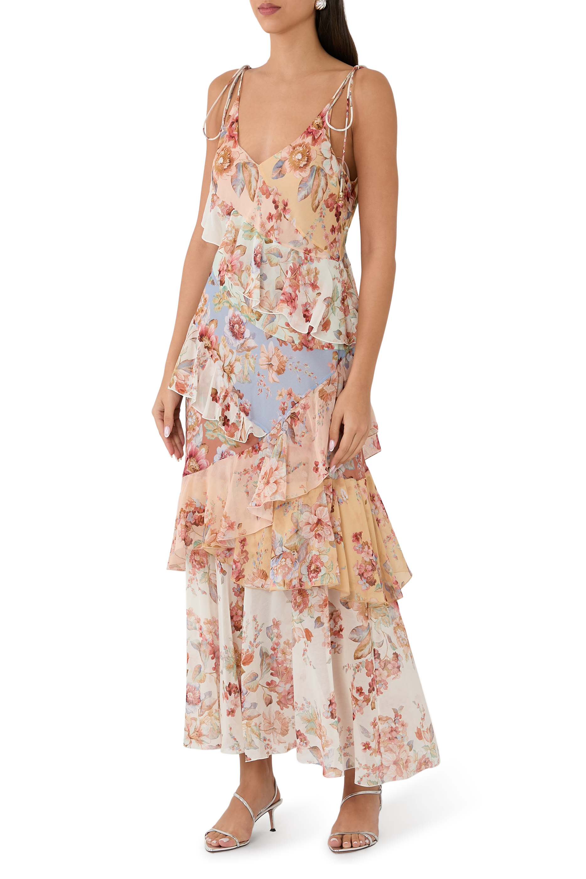 Awaken Frilled Slip Dress 