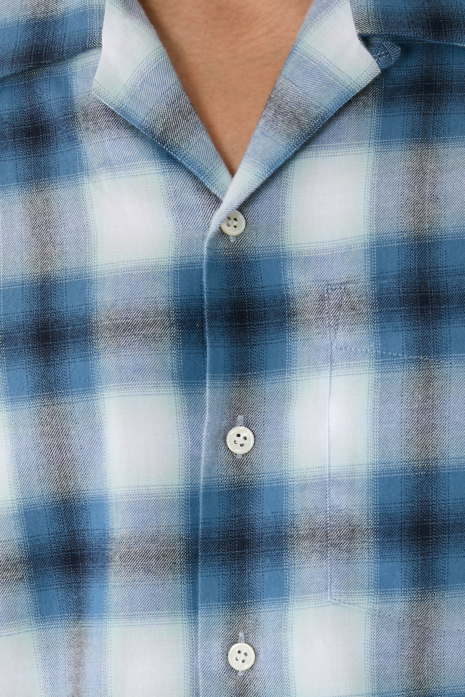 Gradient Checkered Shirt