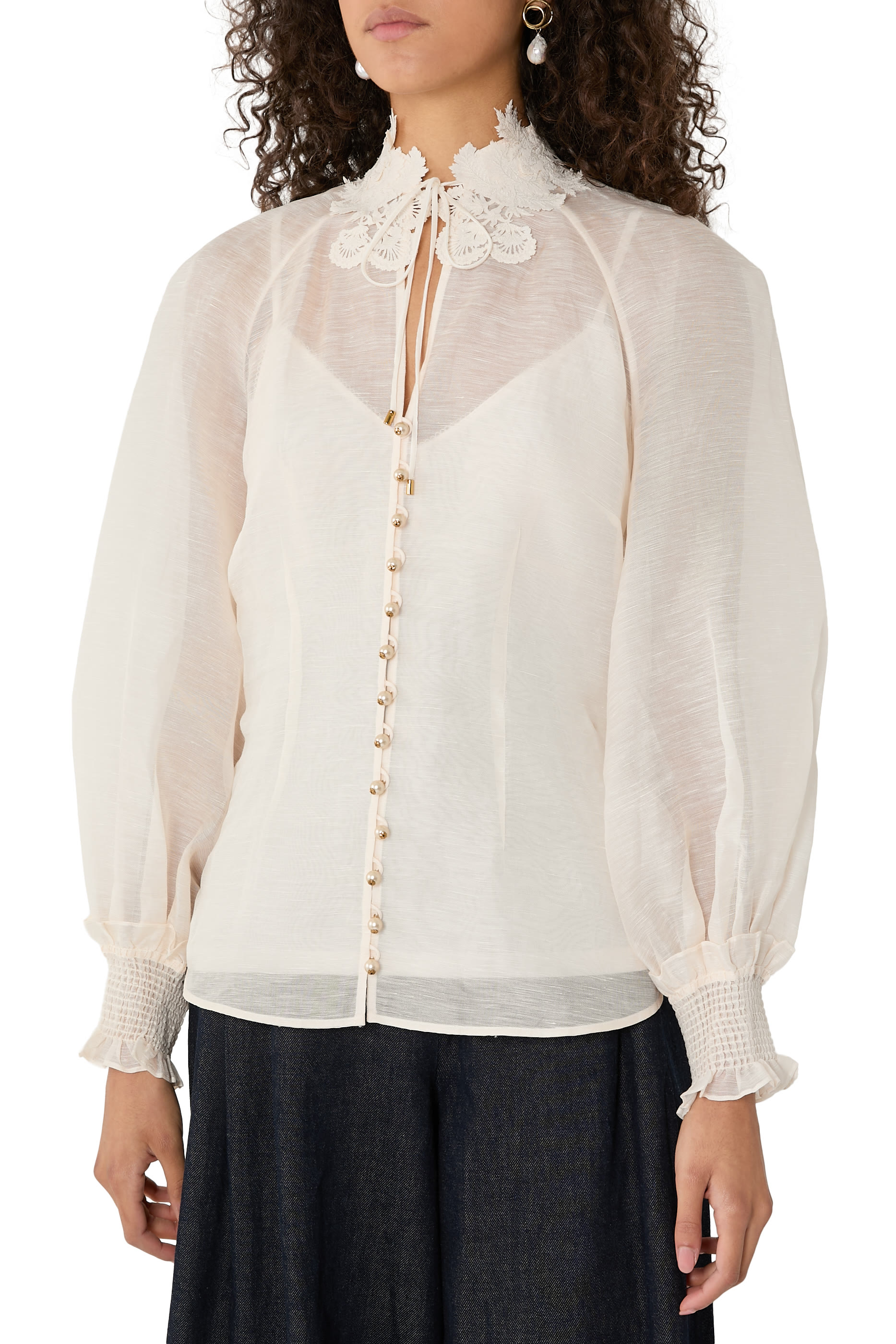 Rebellion Collared Blouse 
