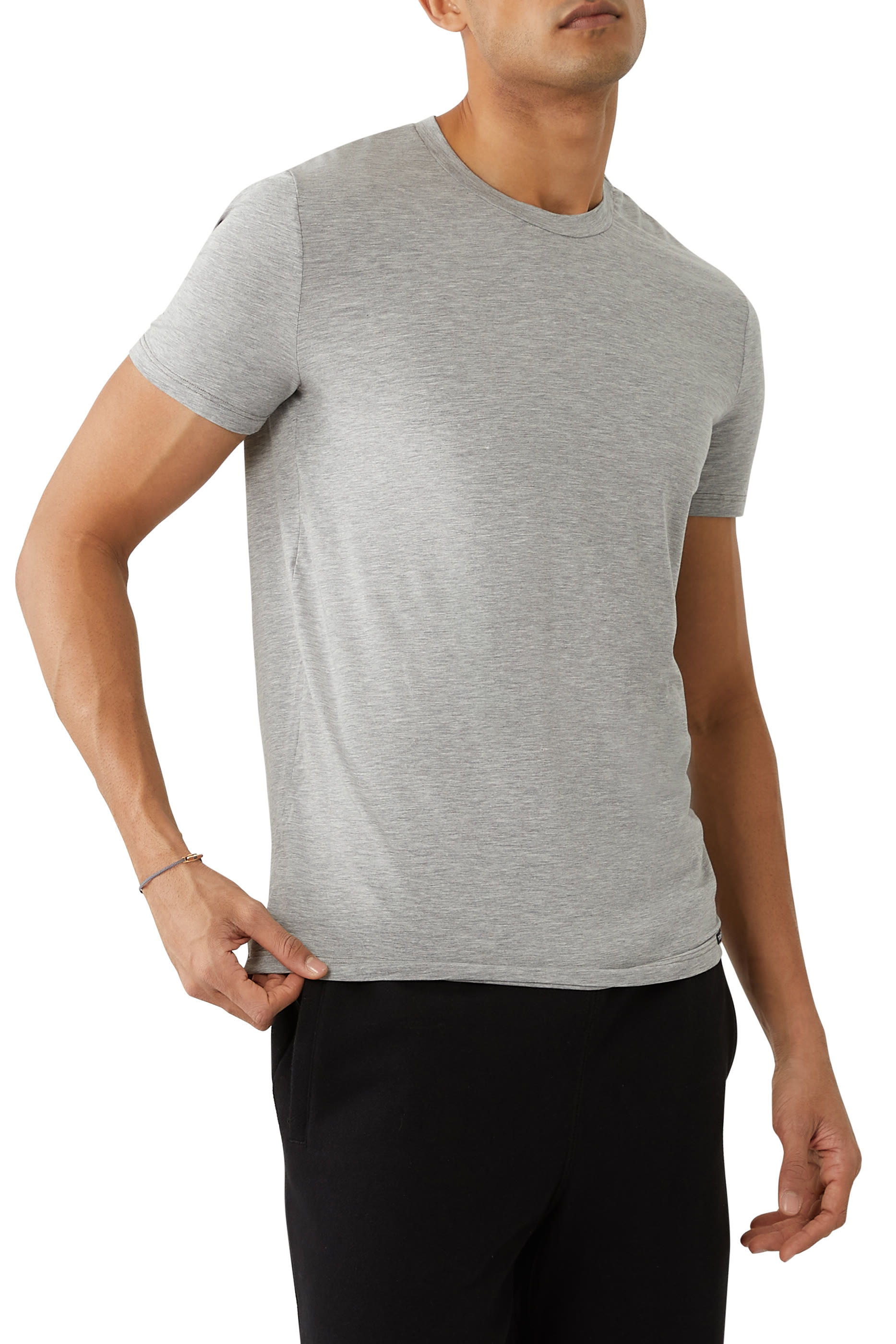 Cotton Modal Crewneck T-Shirt