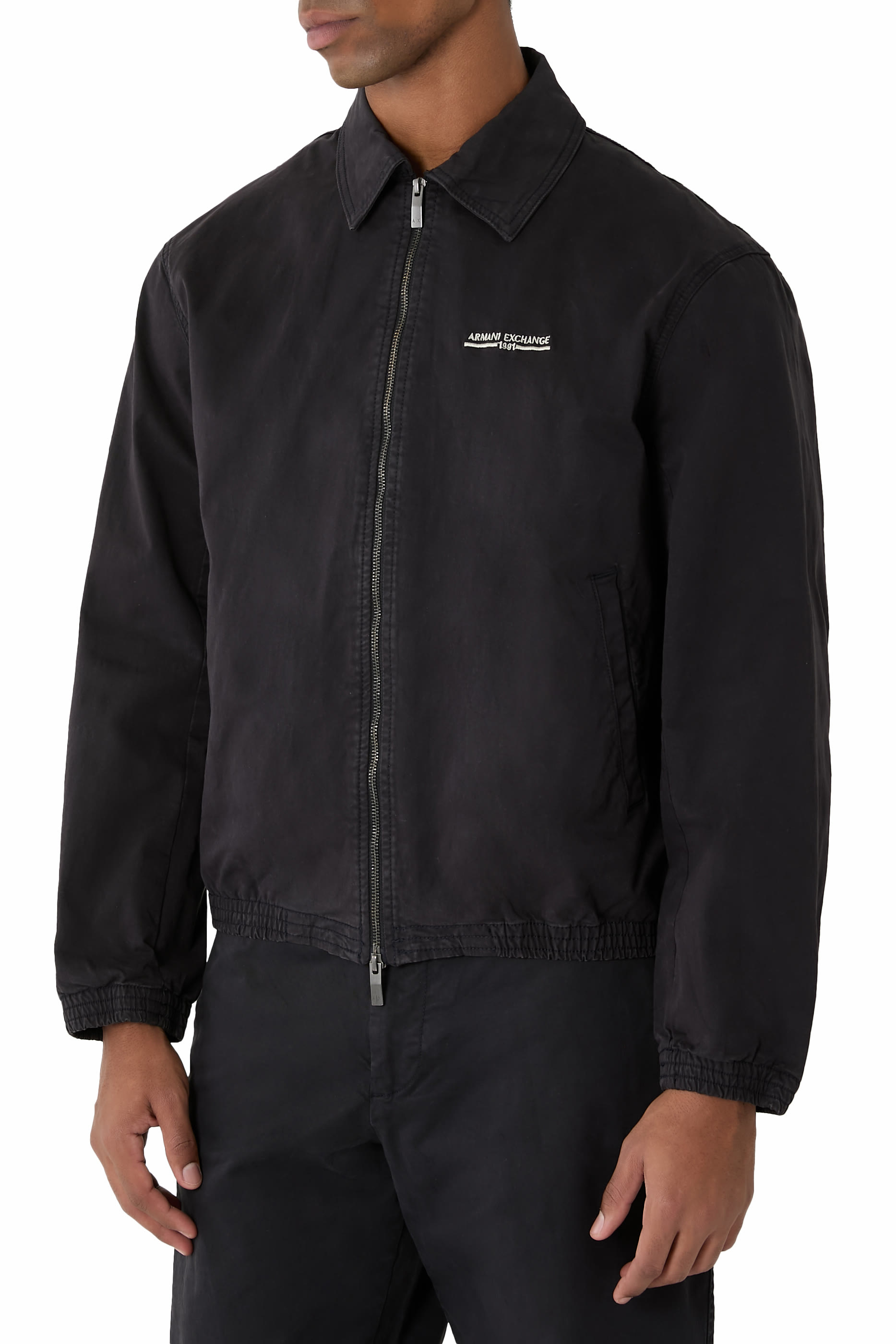 Zip Front Blouson 