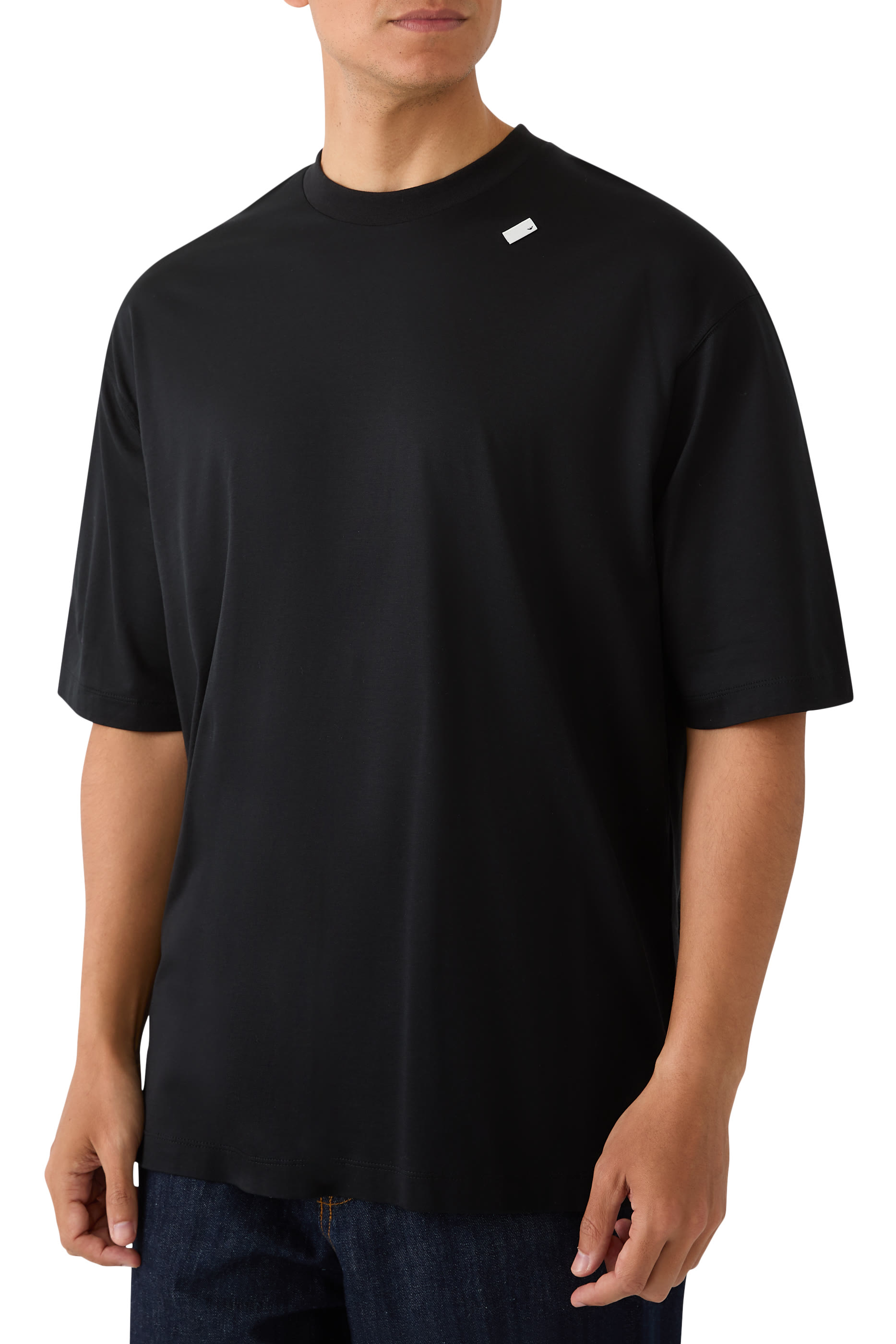 Oversized Micro Patch T-Shirt