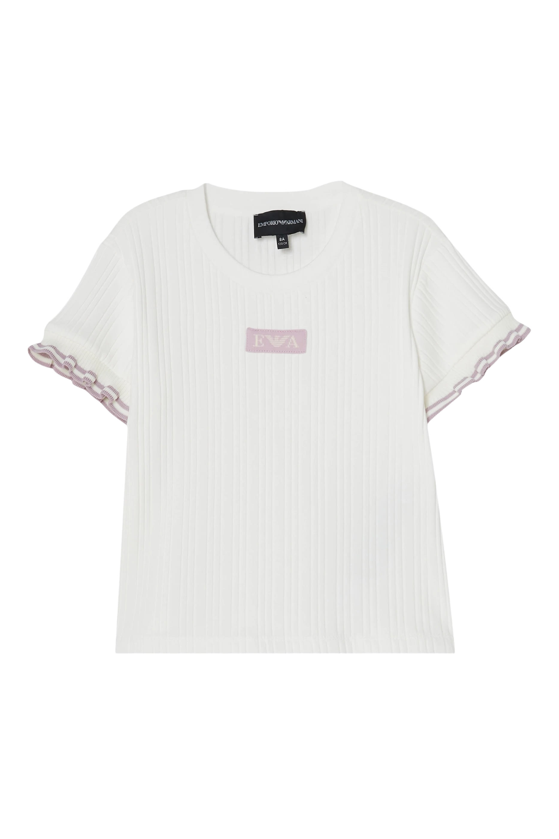 Kids EA Logo Ribbed Jumper