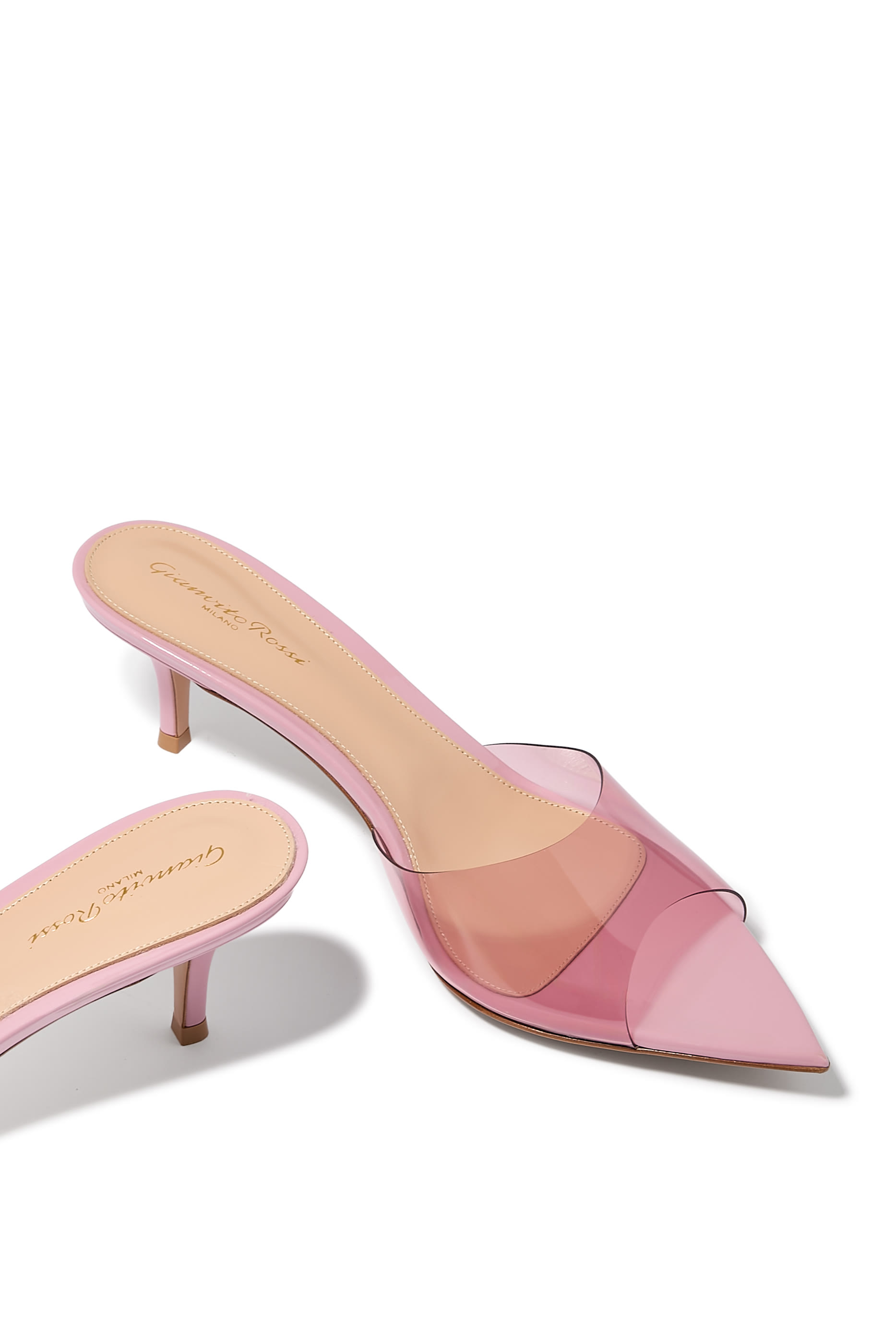 Elle 55 Translucent Mules