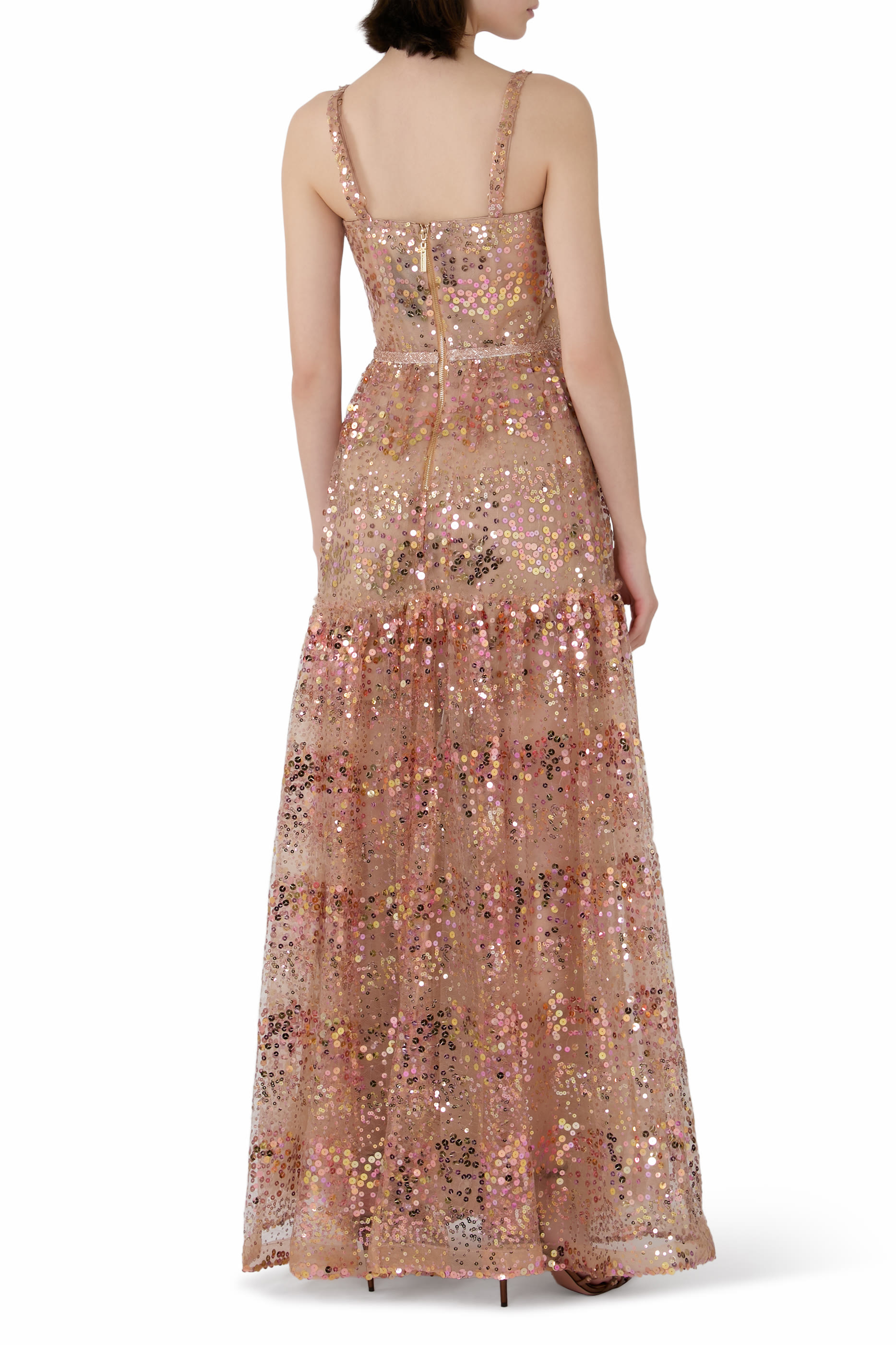 Midnight Sequinned Gown