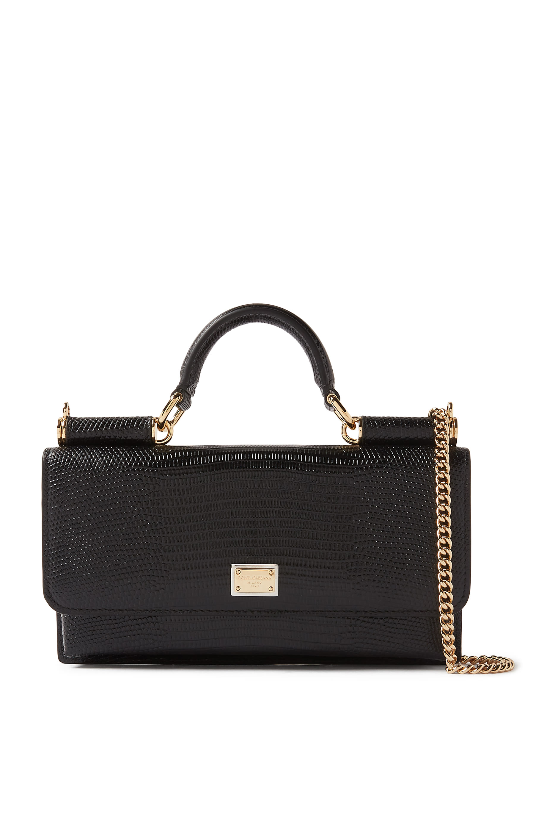 Iguana-Print Mini Bag