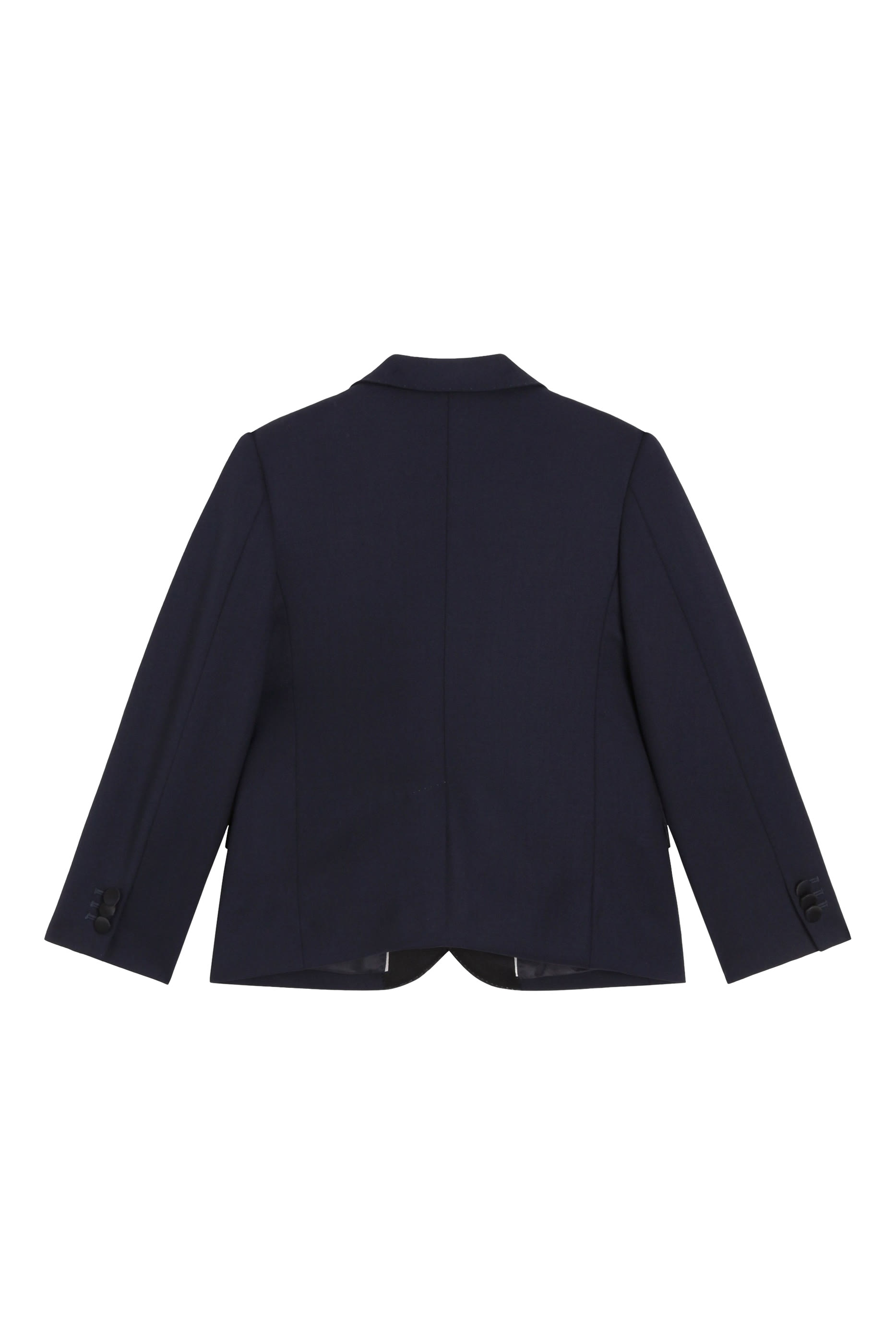 Kids Single-Breasted Jacket in Bi-Stretch Sallia