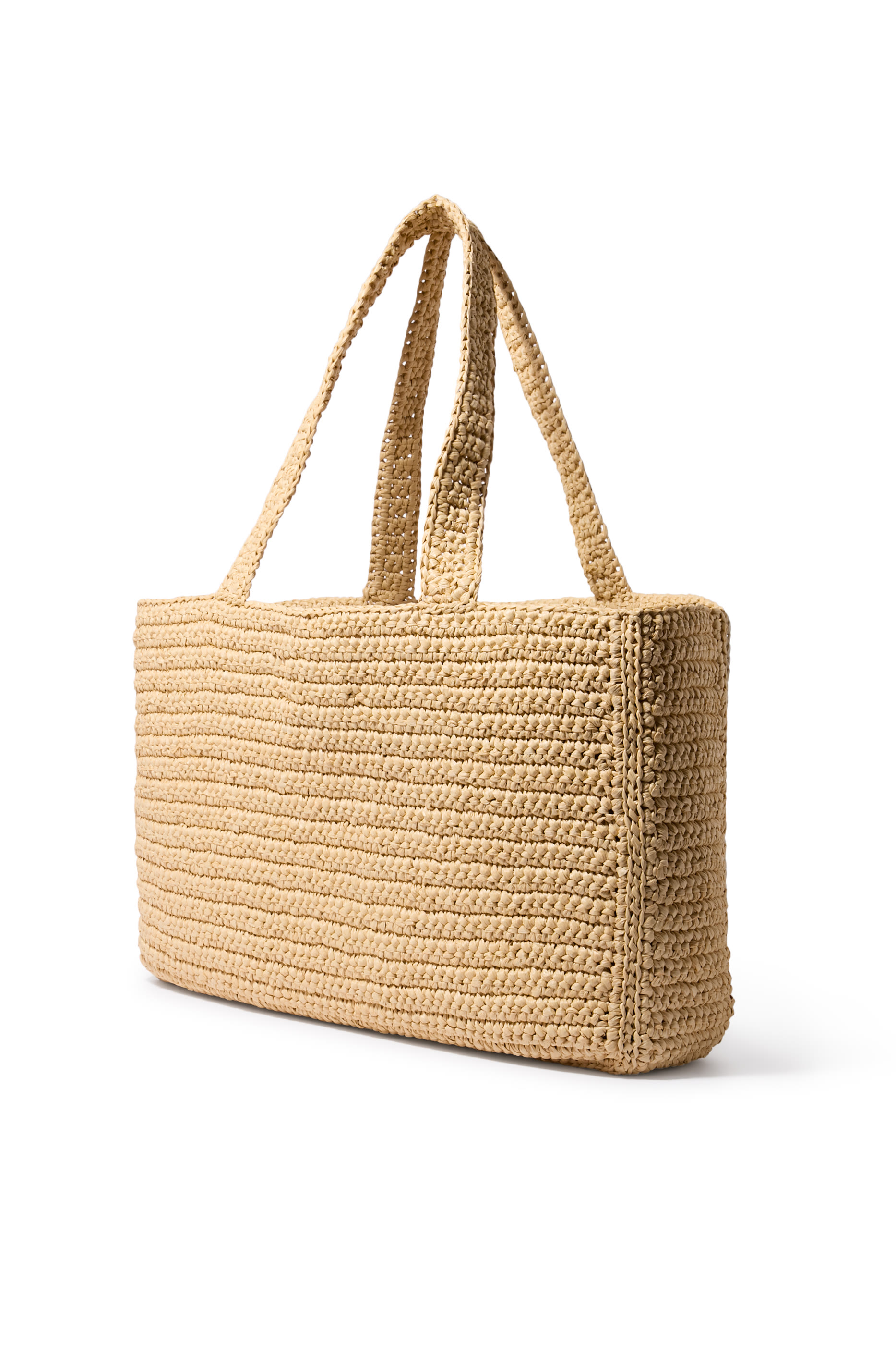 Viva Superstar Large Raffia Shopping Bag