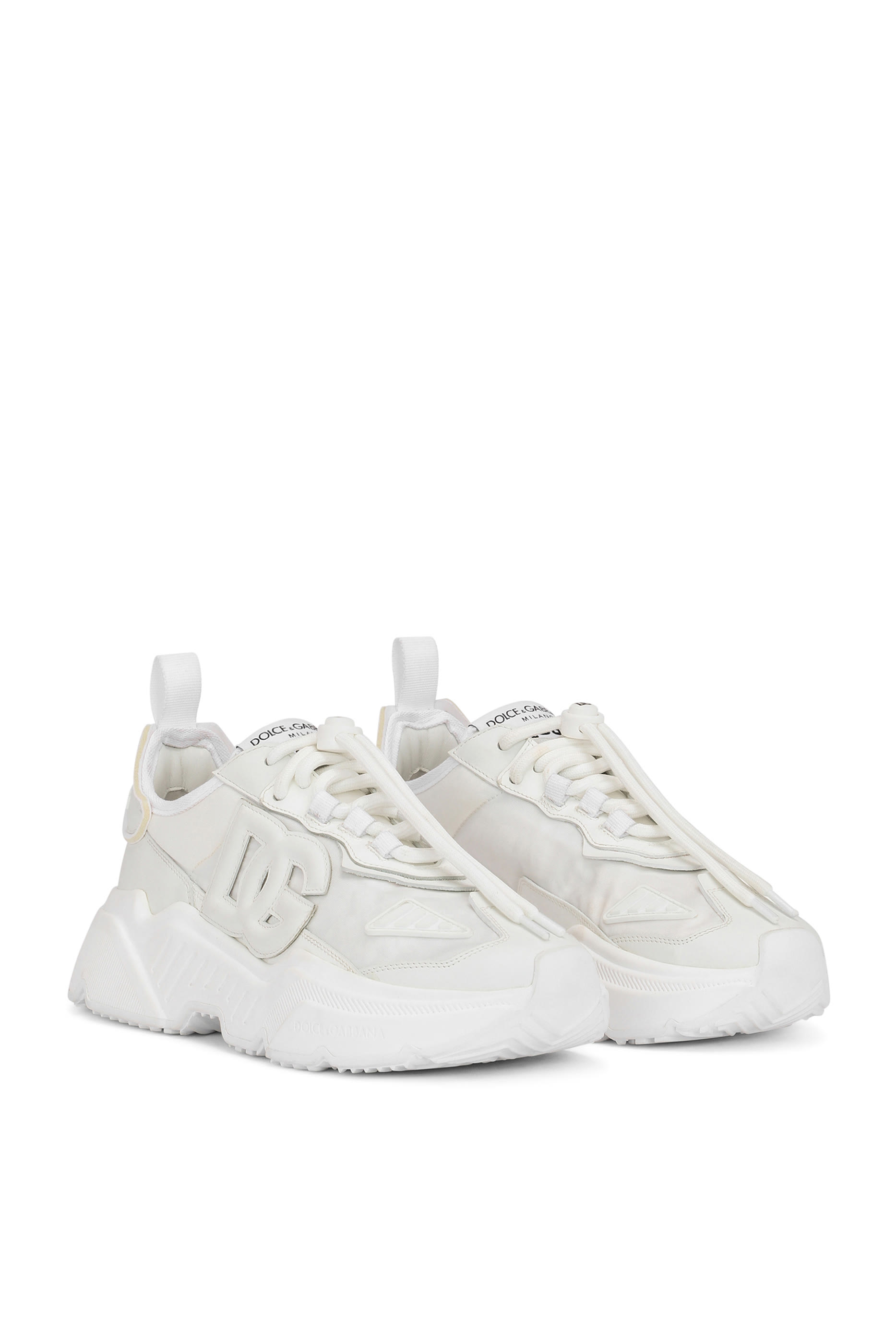 Mixed-Materials Daymaster Sneakers