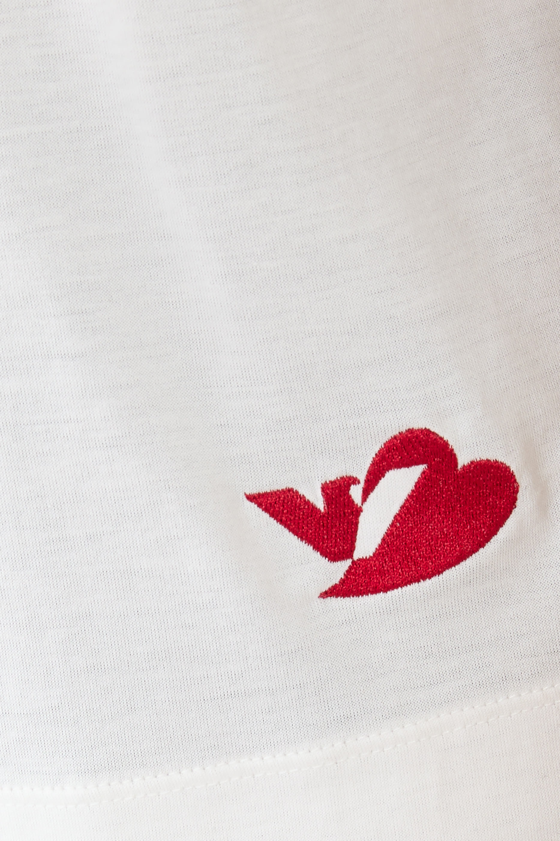 Heart Eagle Logo-Detail T-Shirt