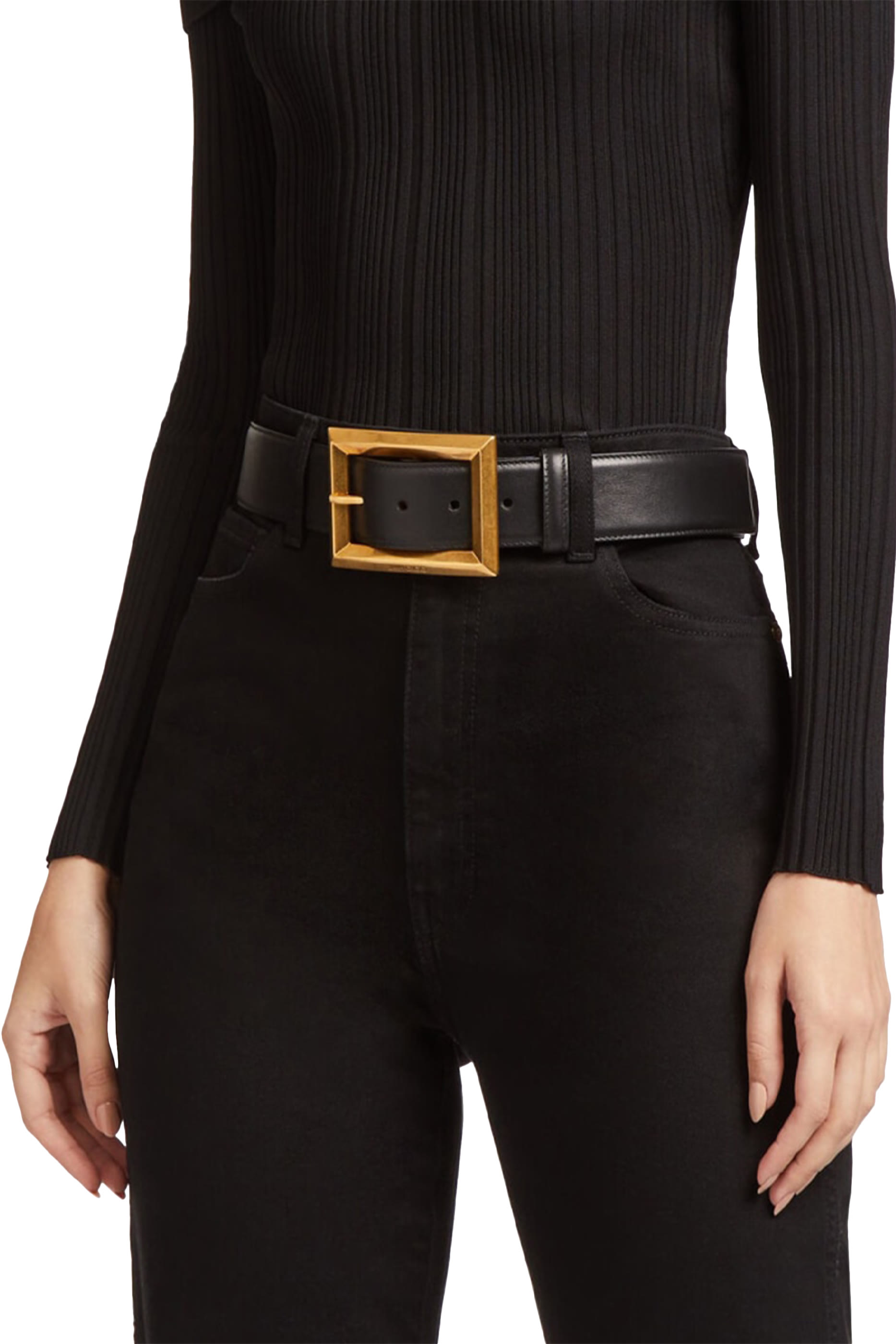  Arlie Calf Leather Belt 