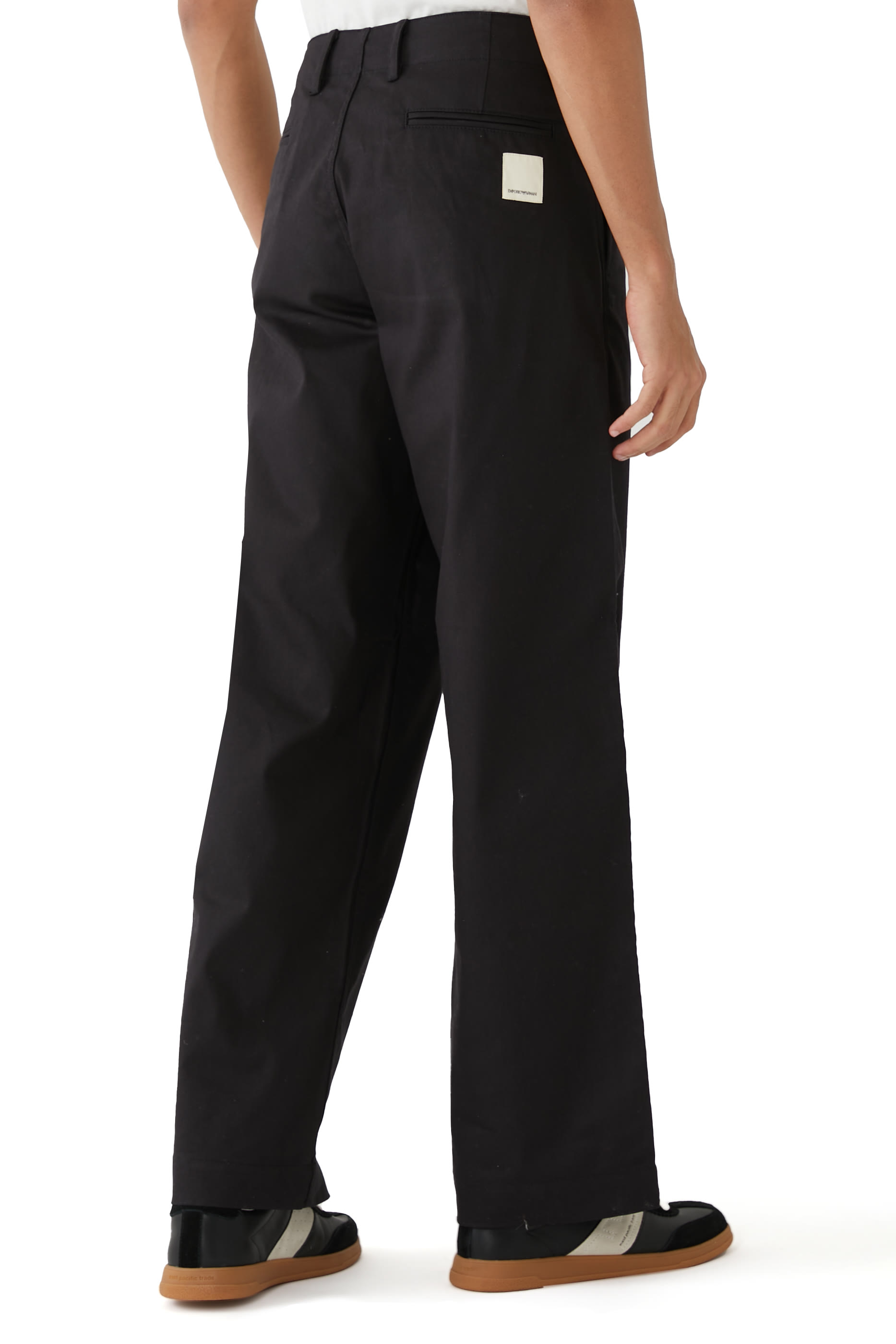 Sustainable Capsule Straight Recycled Cotton Pants