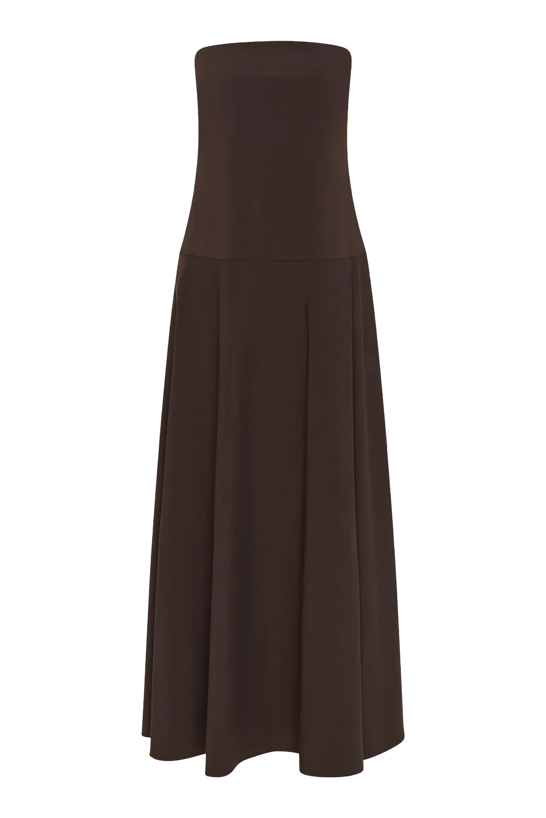 Strapless Rouleau Dress