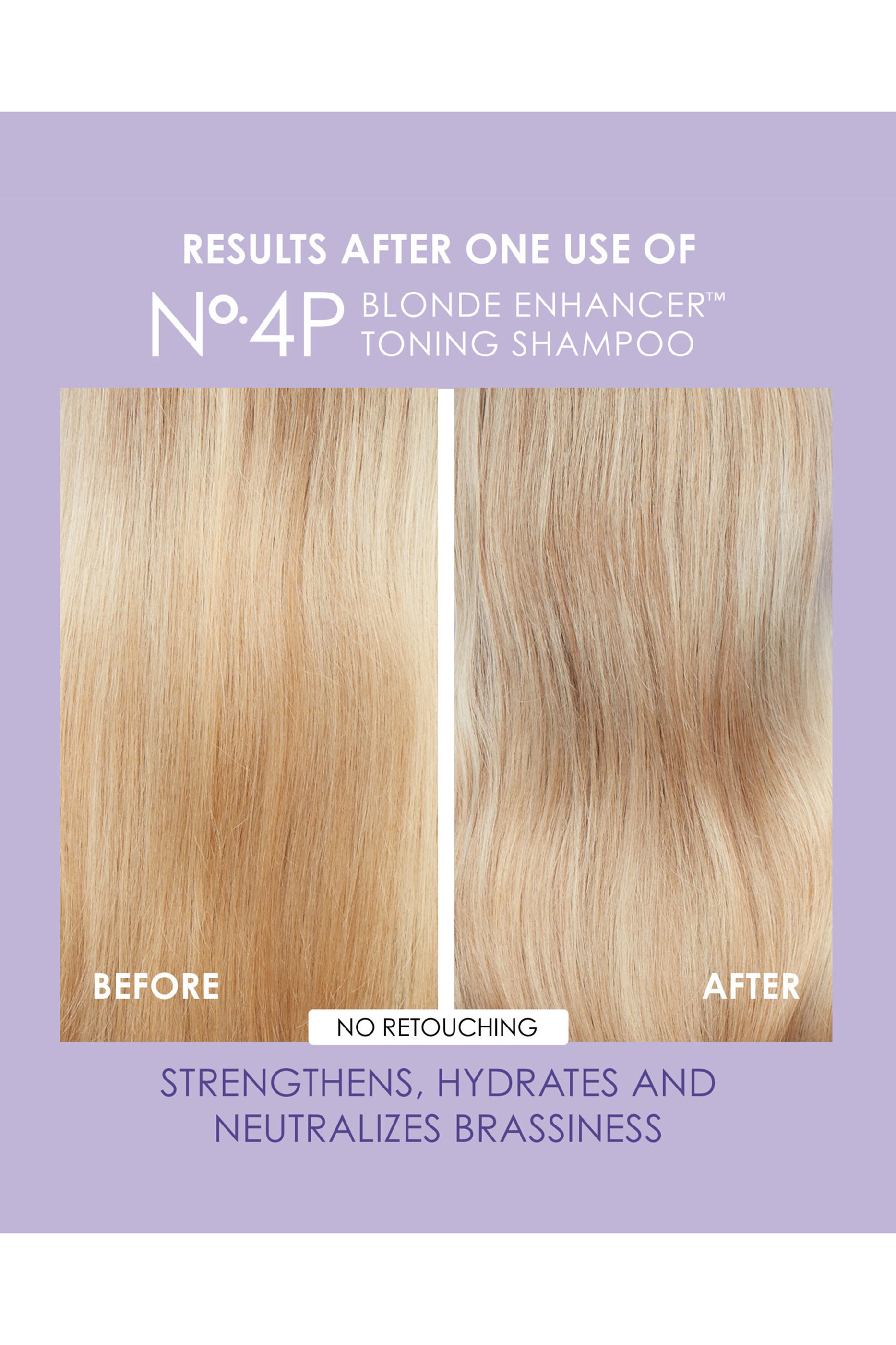 N&ordm;.4P Blonde Enhancer Toning Shampoo