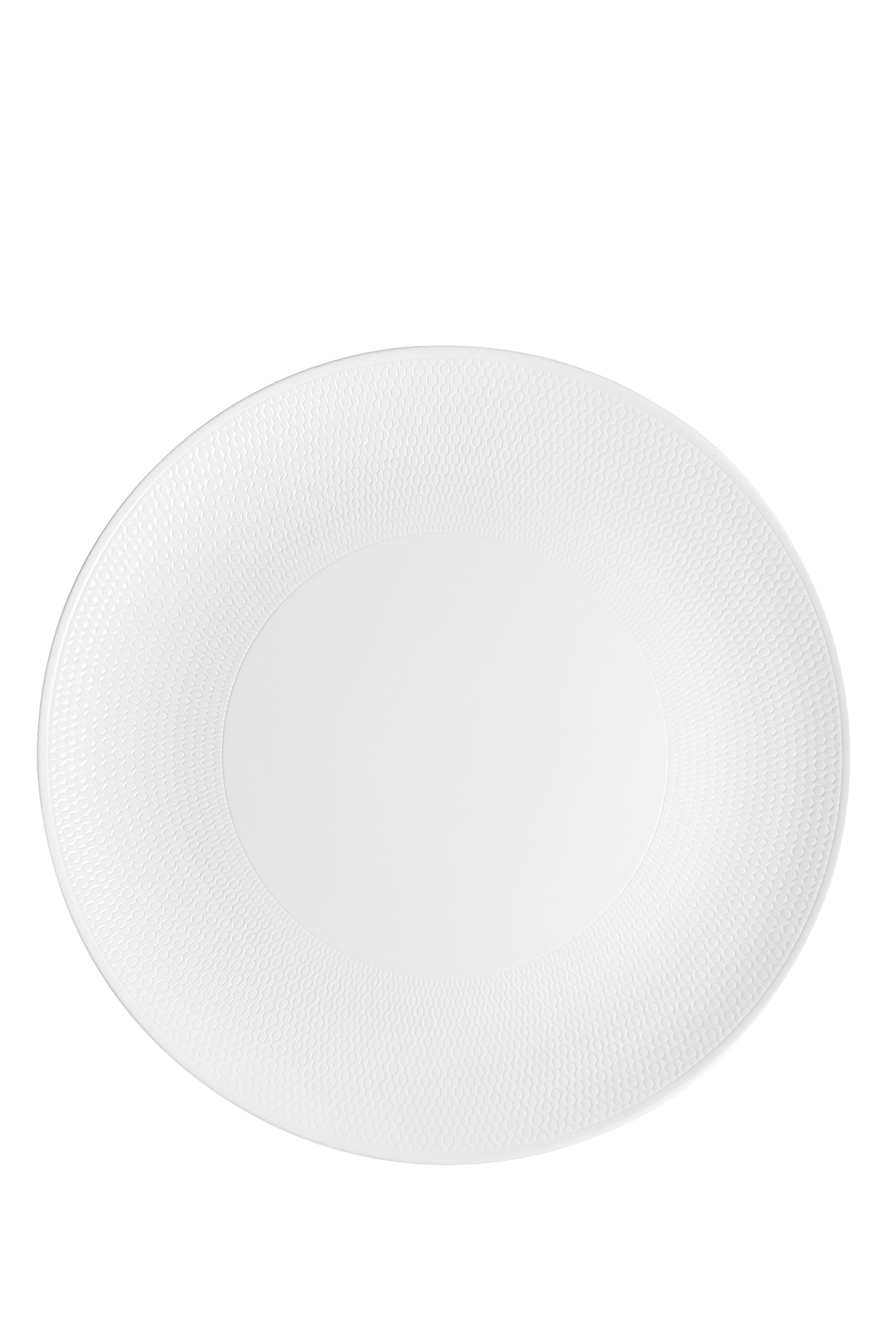 Gio White Serving Plate