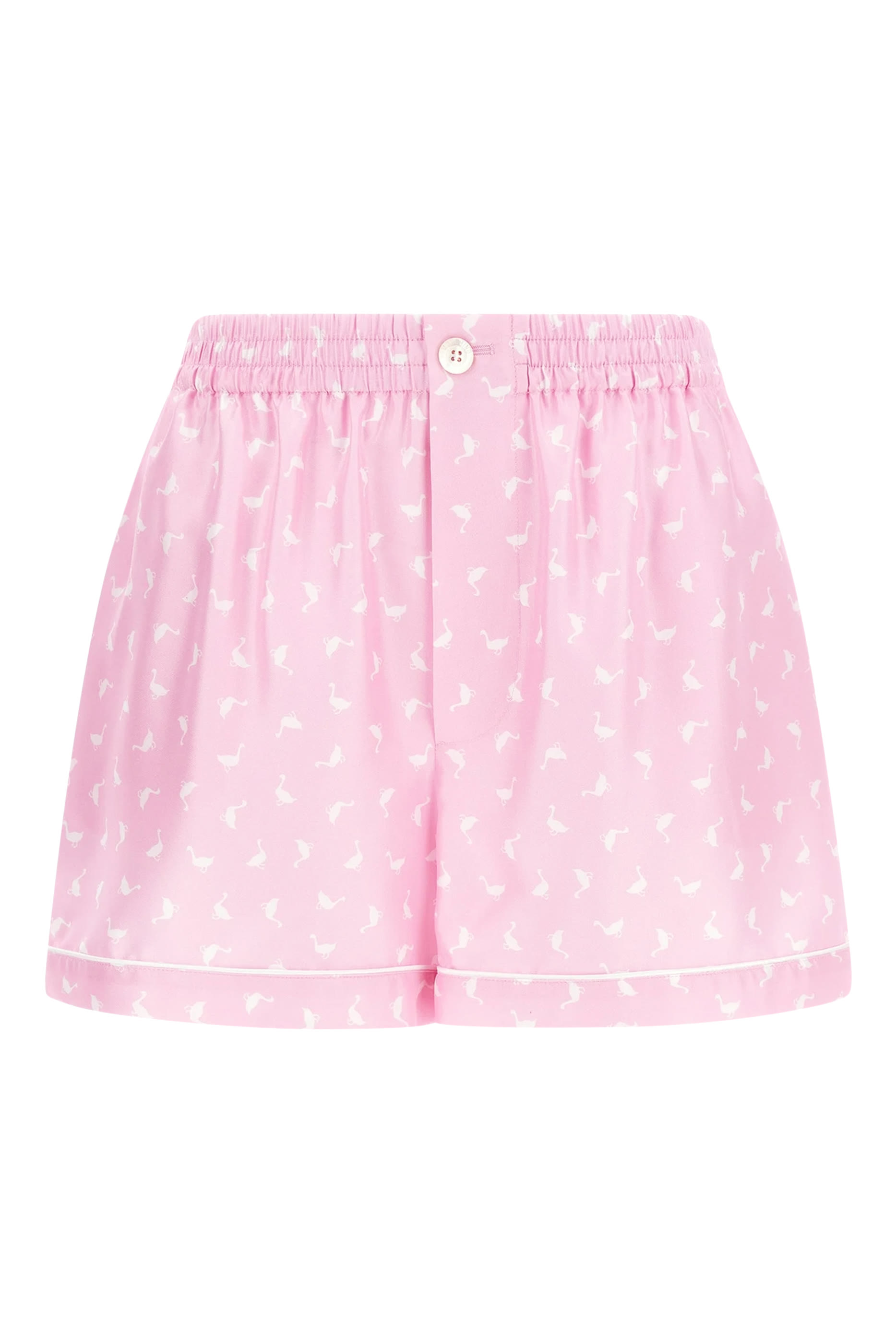Goose All Over Silk Shorts
