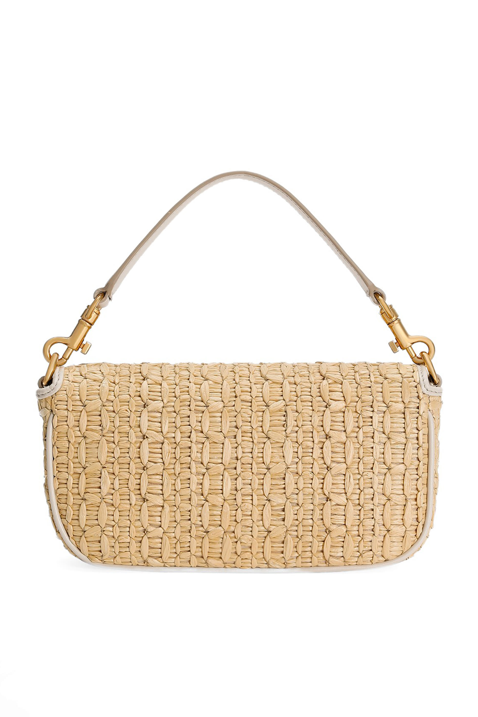 Rafia Crochet Shoulder Bag