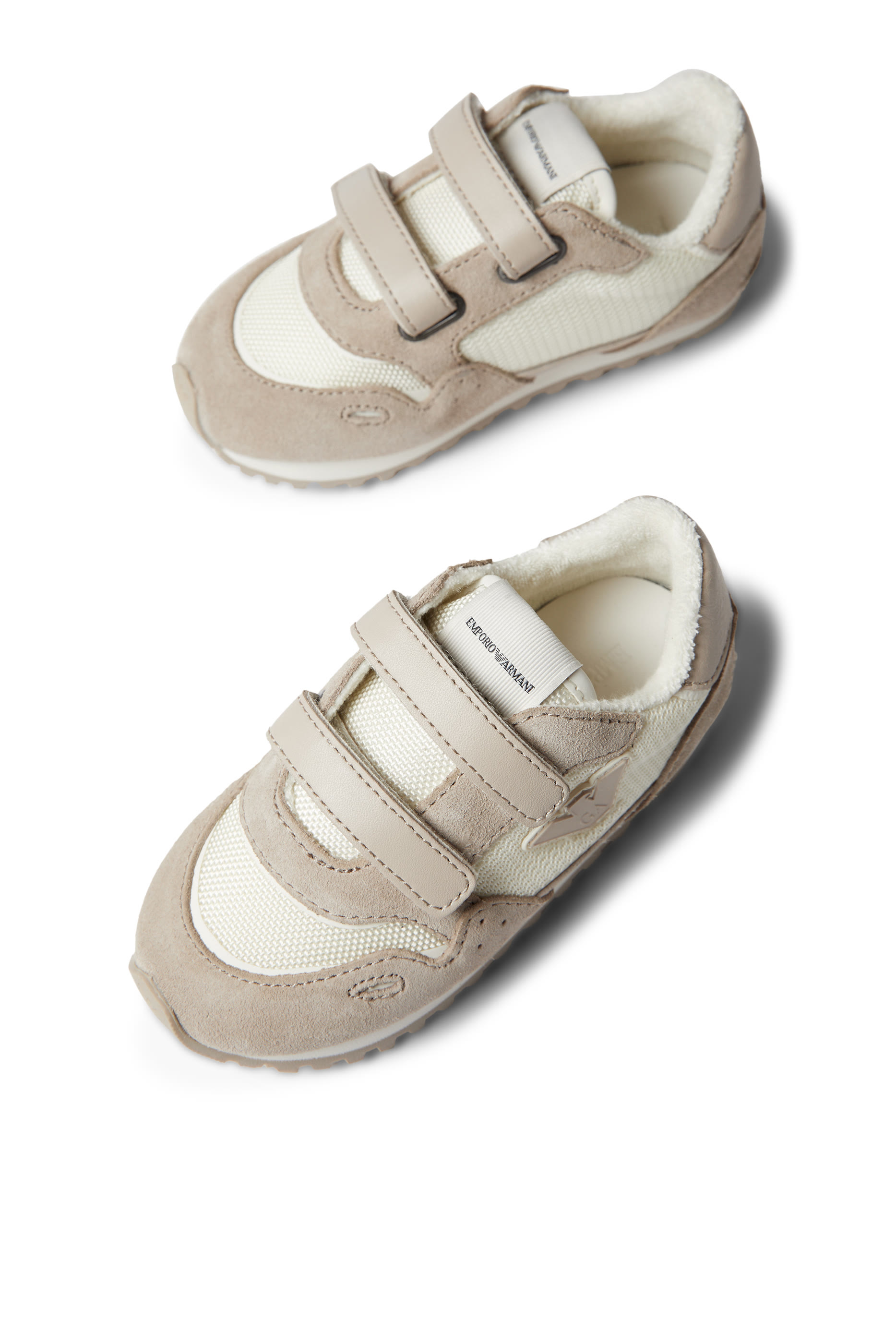  Kids Eagle Logo Velcro Sneakers