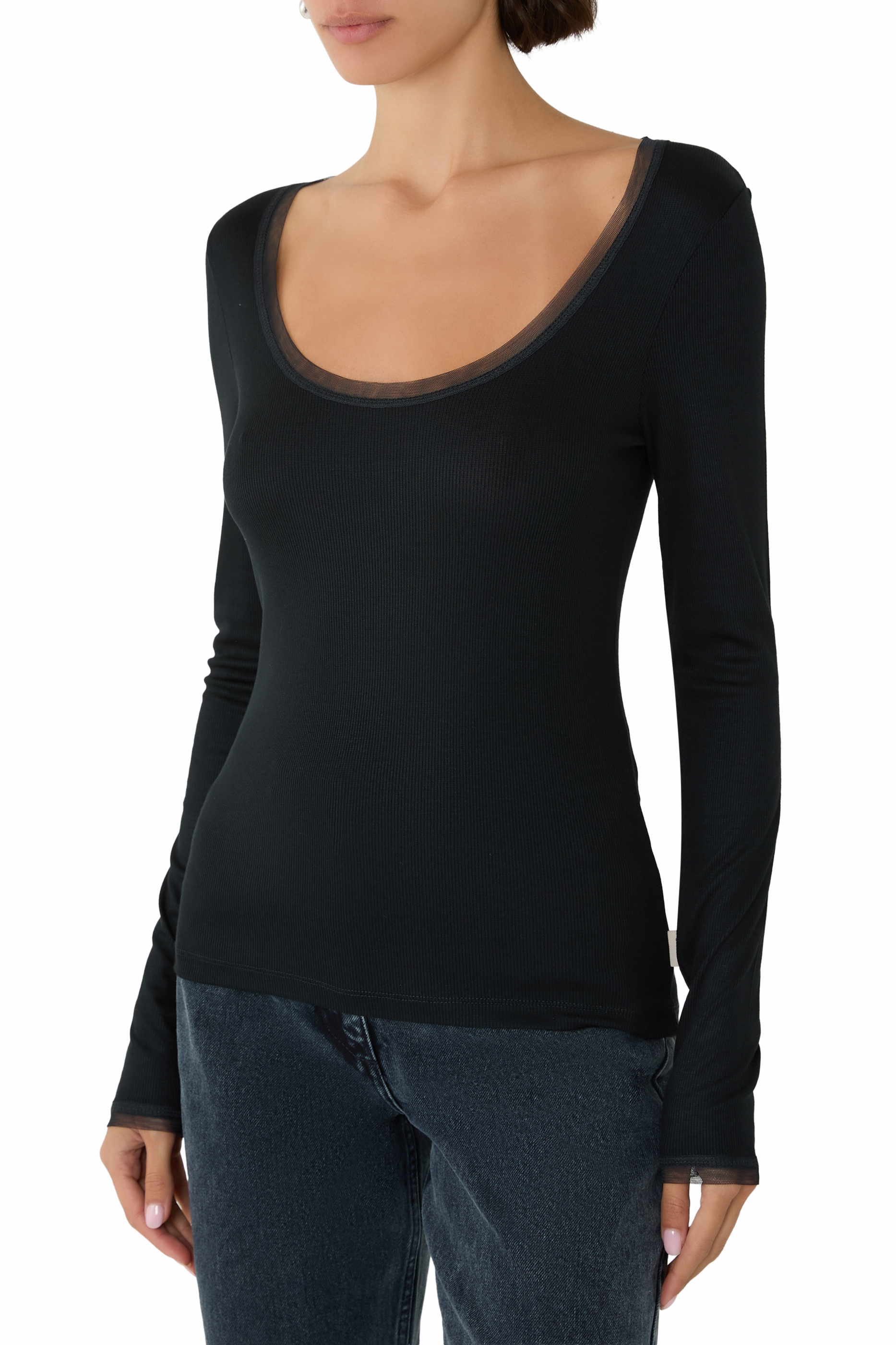 Long Sleeve Jersey Top