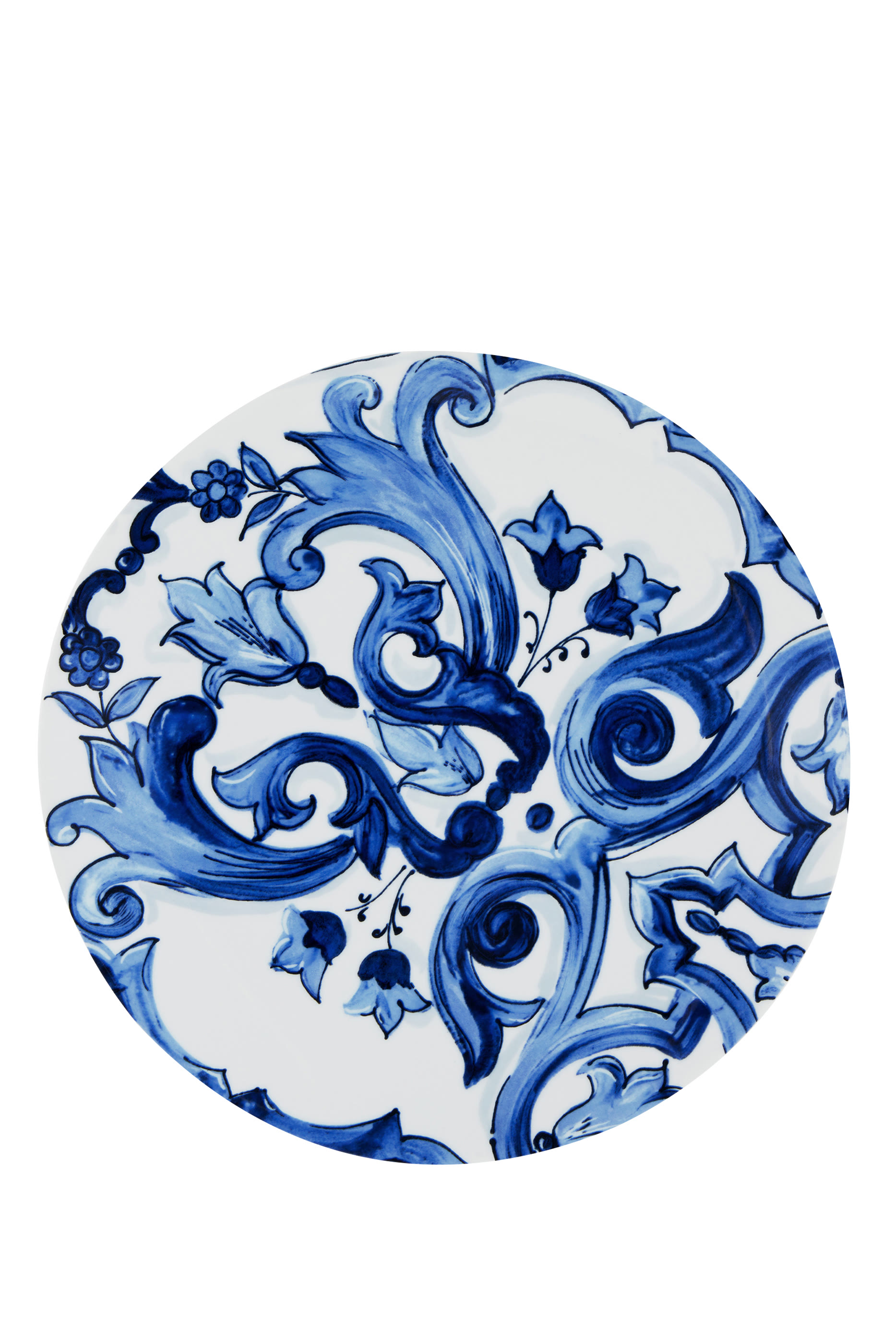 Blu Mediterraneo Foglie Service Plate