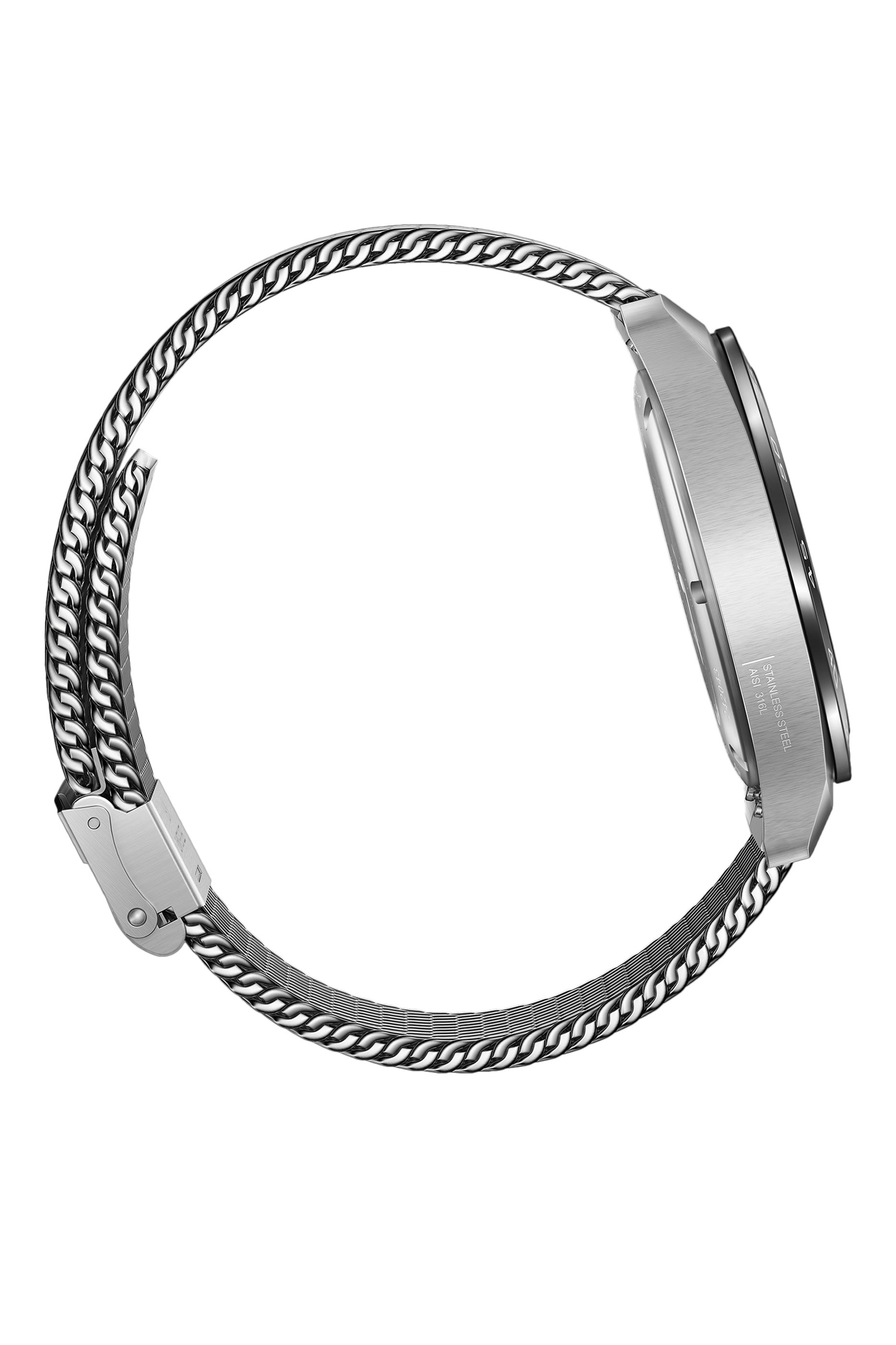 Swiss Army Quartz Watch, Stainless Steel & Mesh