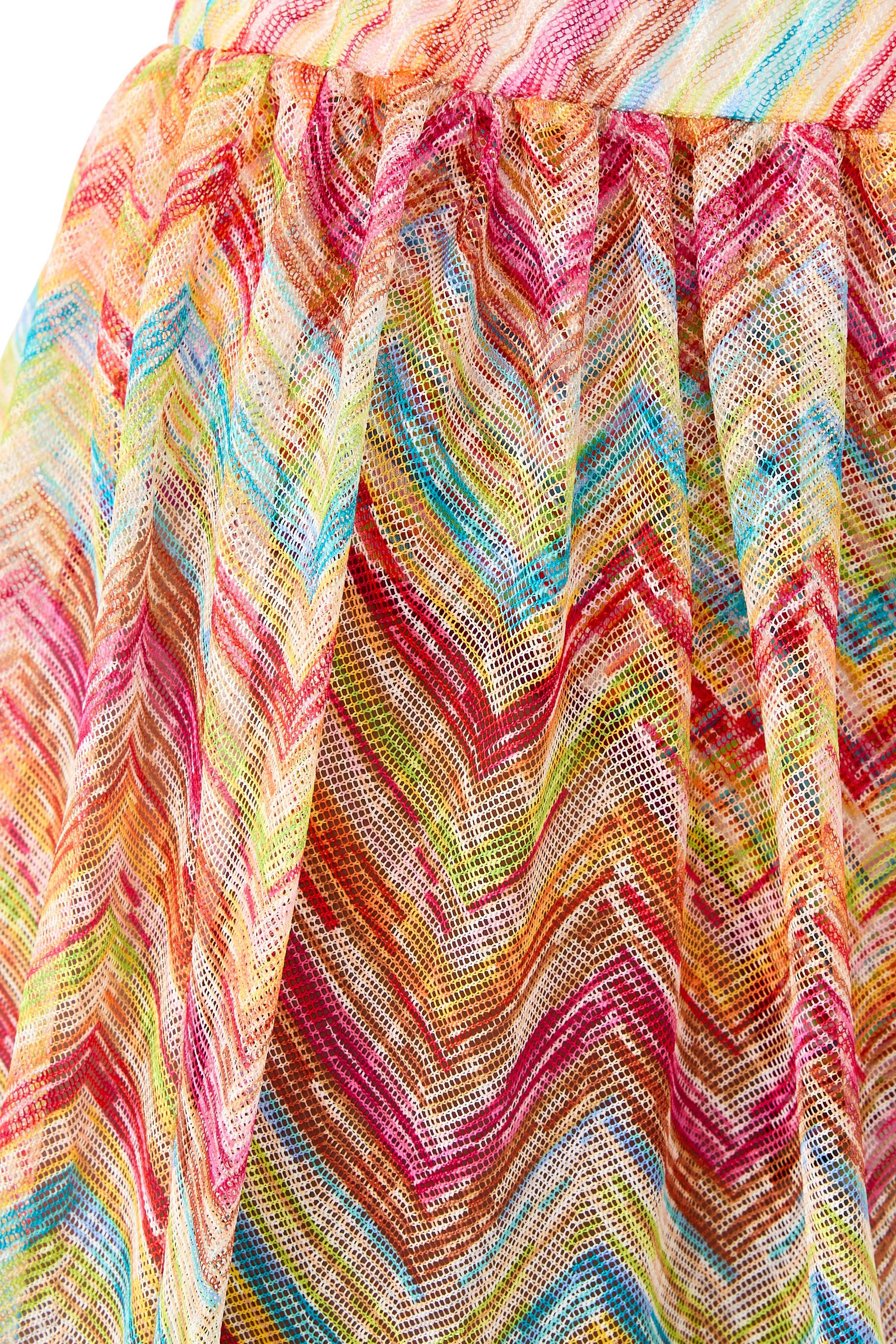 Mare Chevron Raschel Shorts