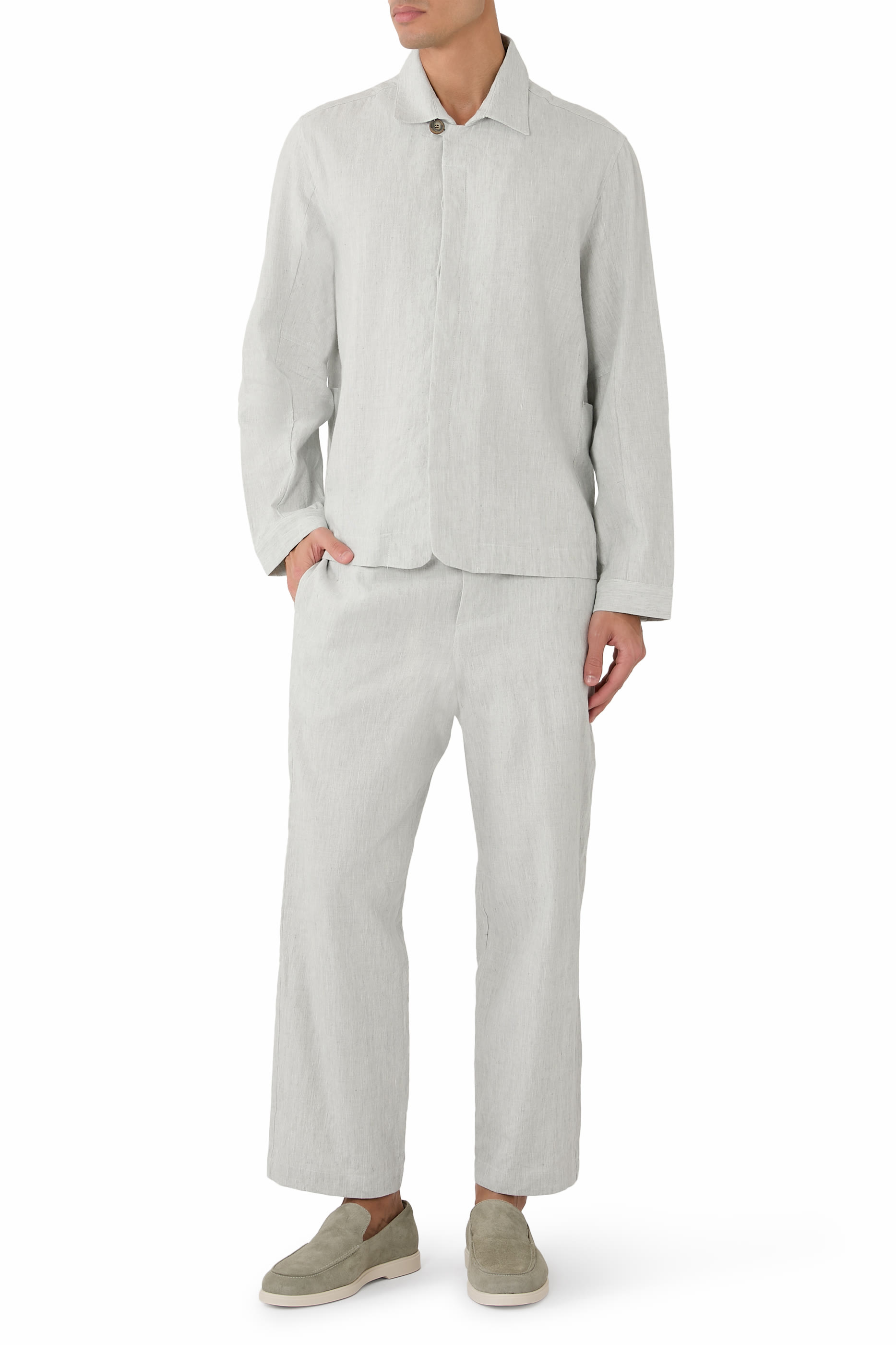 Linen Long Sleeves Jacket