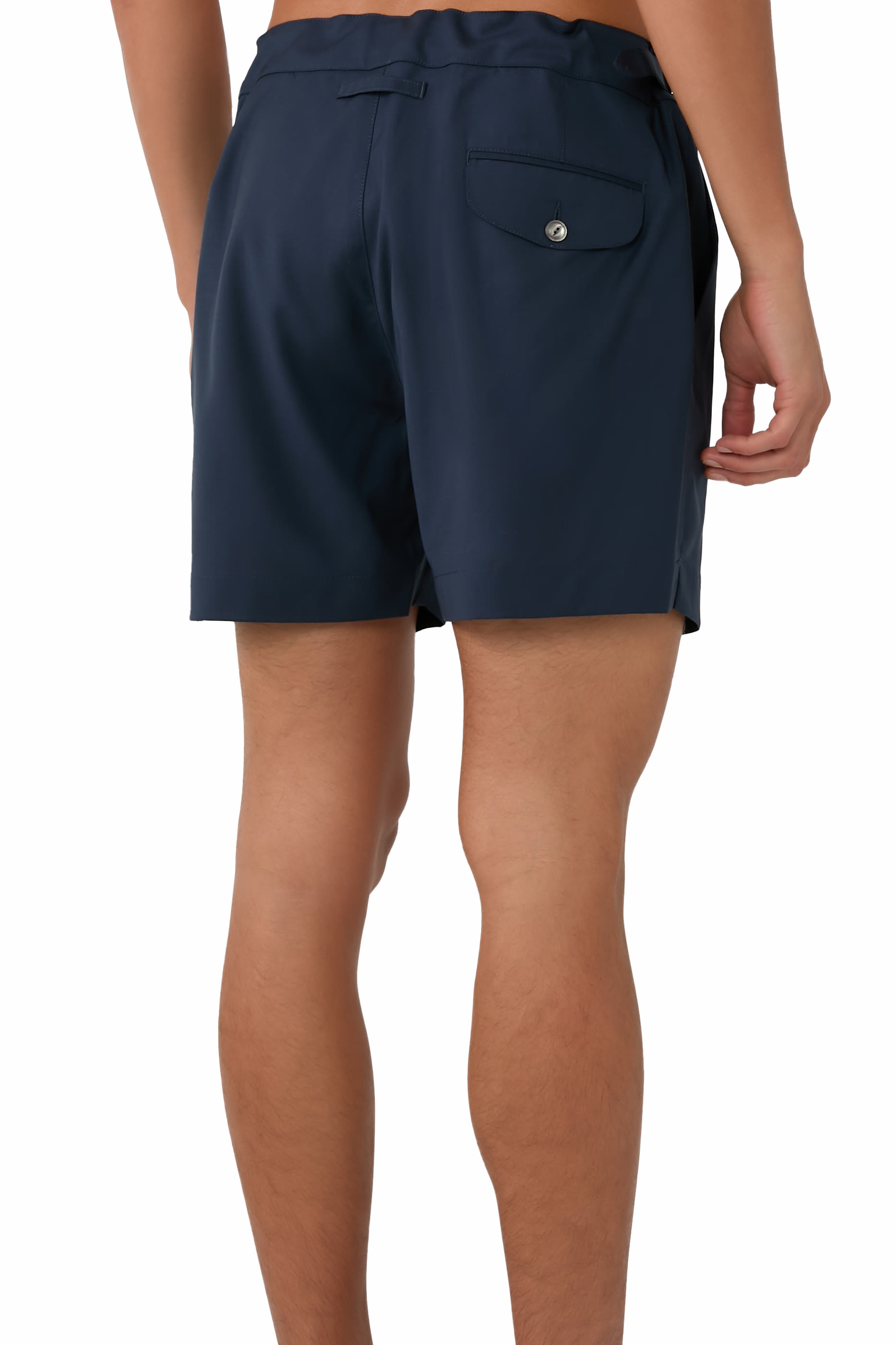 Clipper Solid Swim Shorts 
