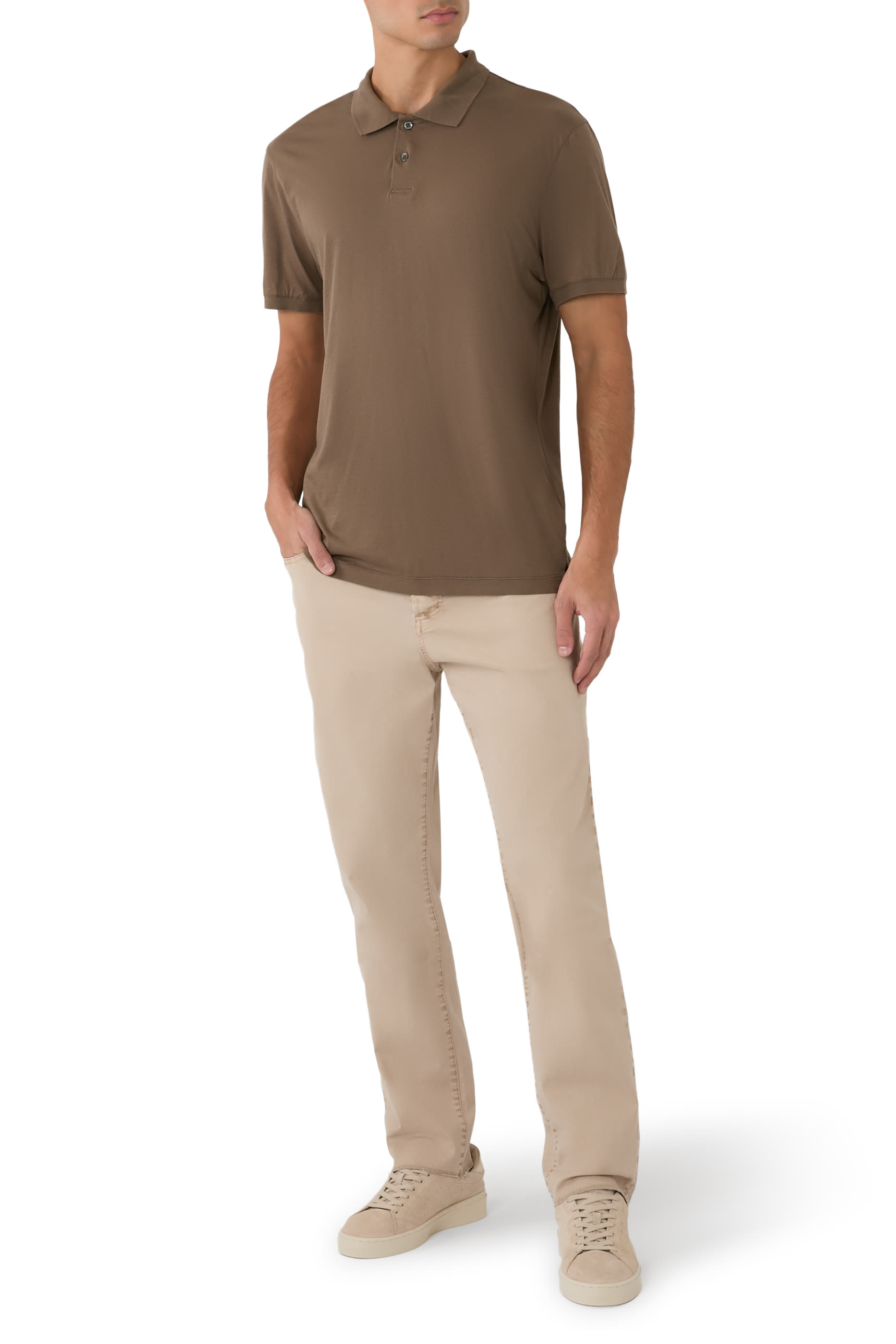 Brushed Twill 5-Pocket Pants