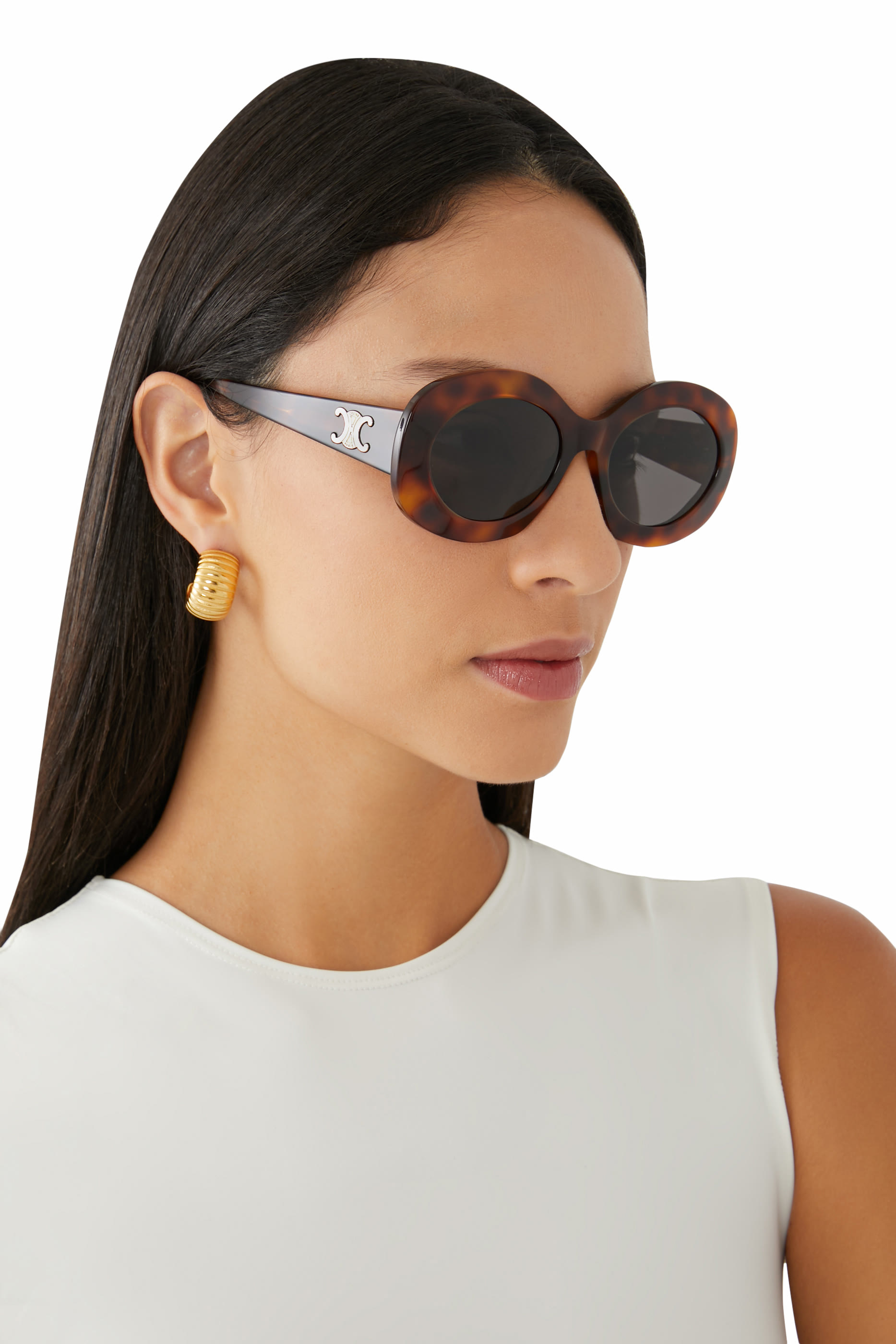 Triomphe Round Sunglasses 