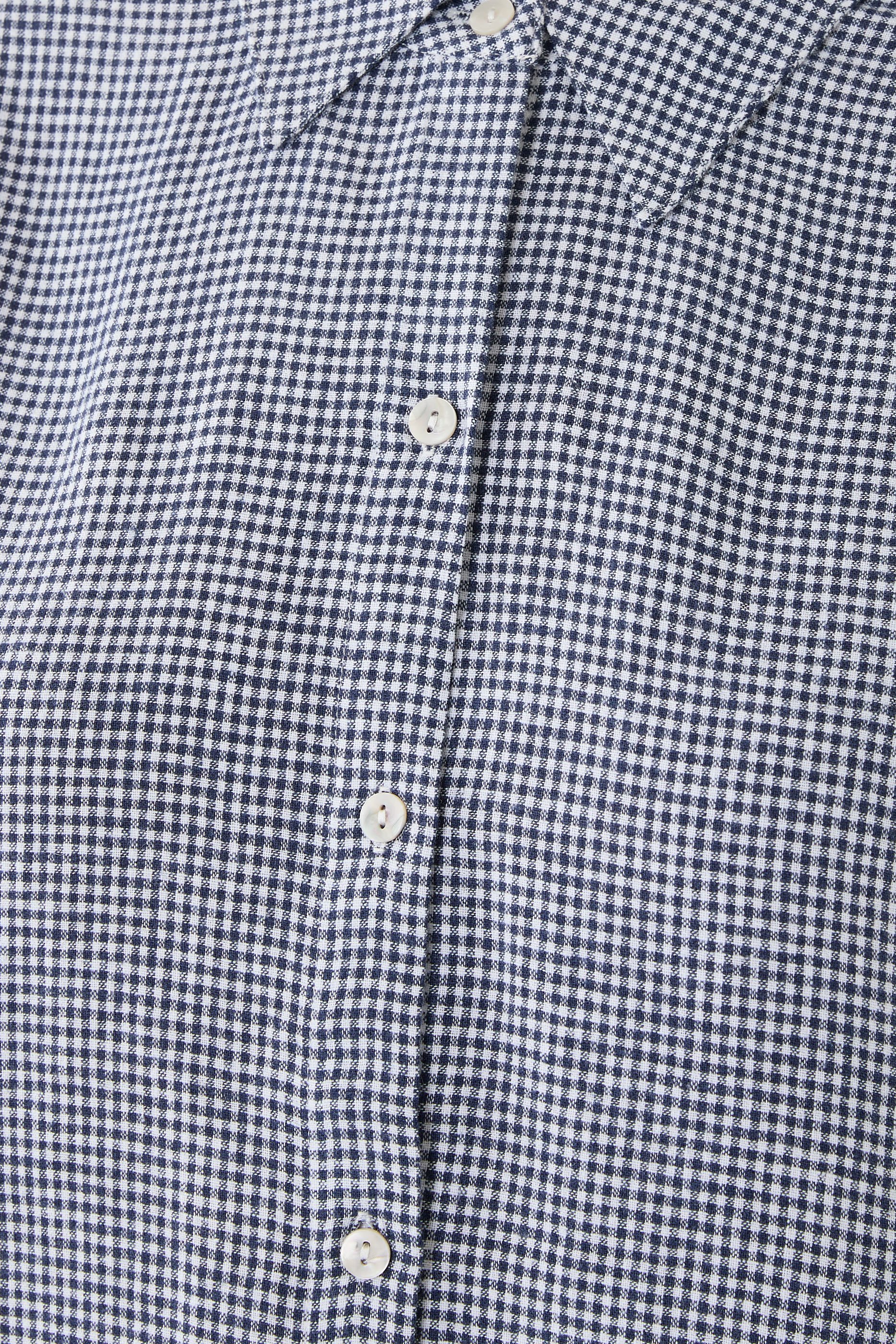 Linen Blend Relaxed Quarter Sleeve Top 