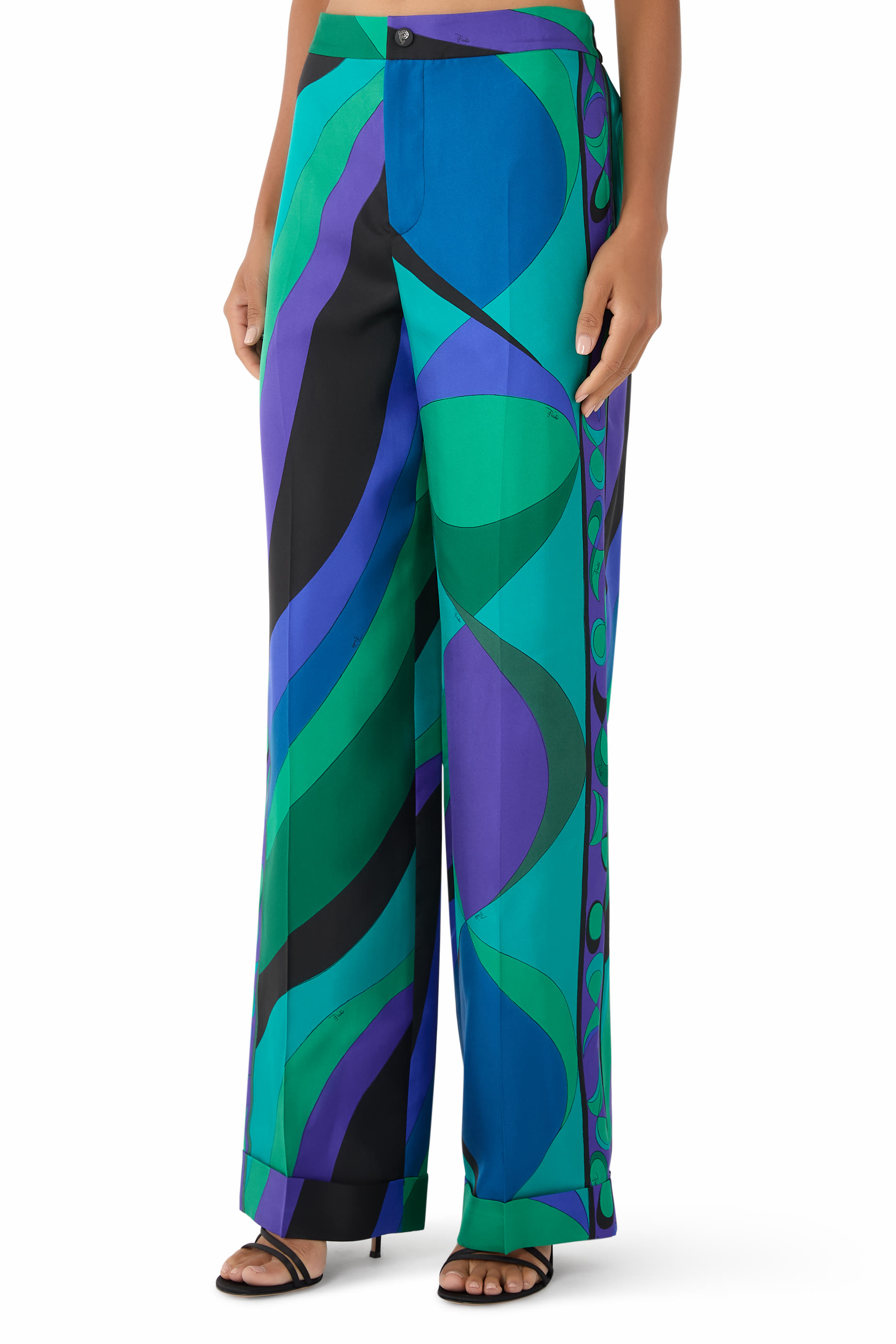 Pesci Print Pants
