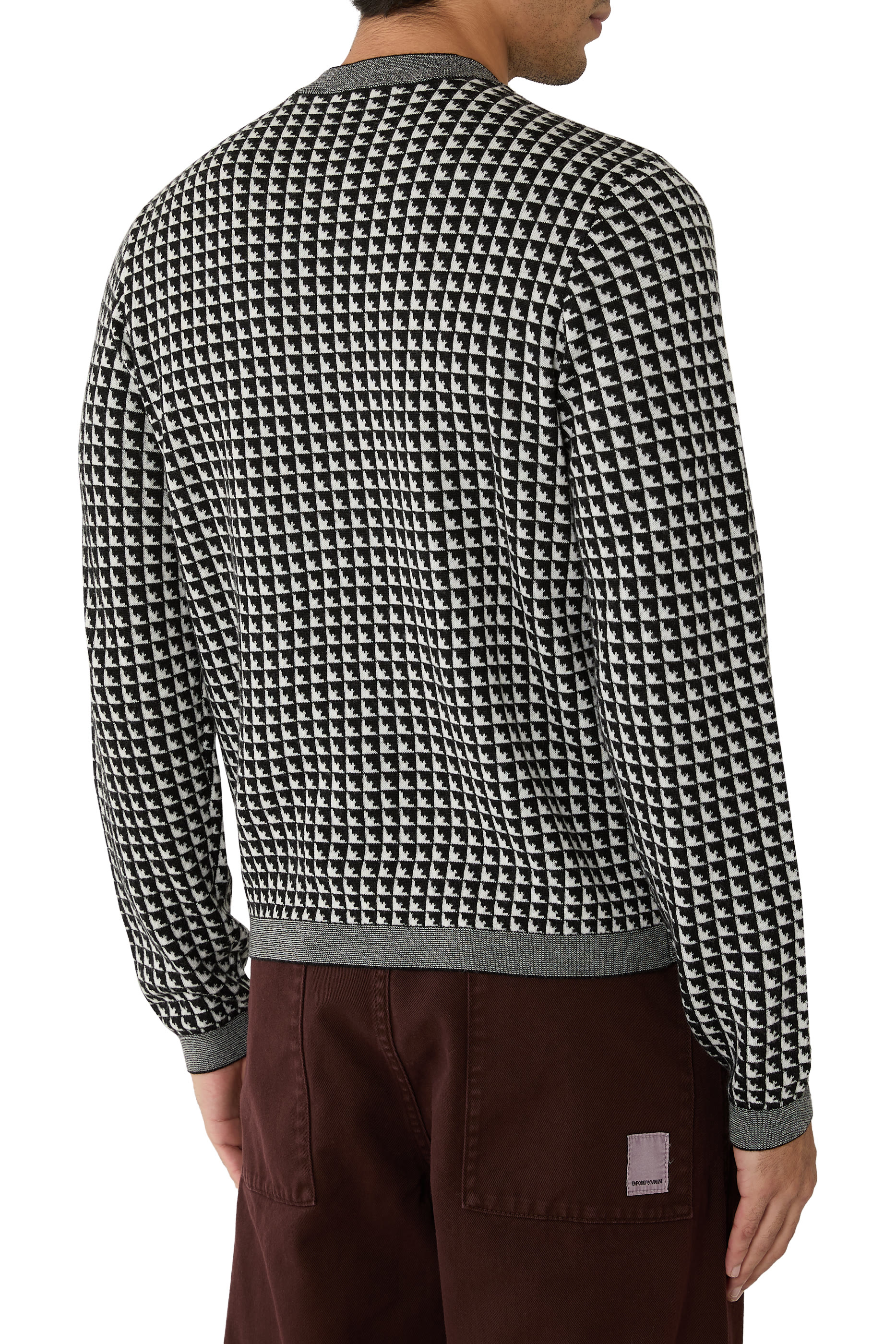 Jacquard Virgin-Wool Jumper