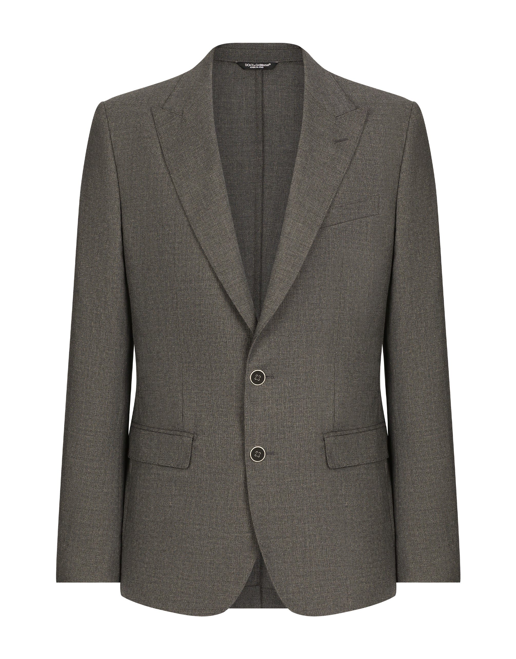 Single-Breasted Wool Taormina-Fit Jacket