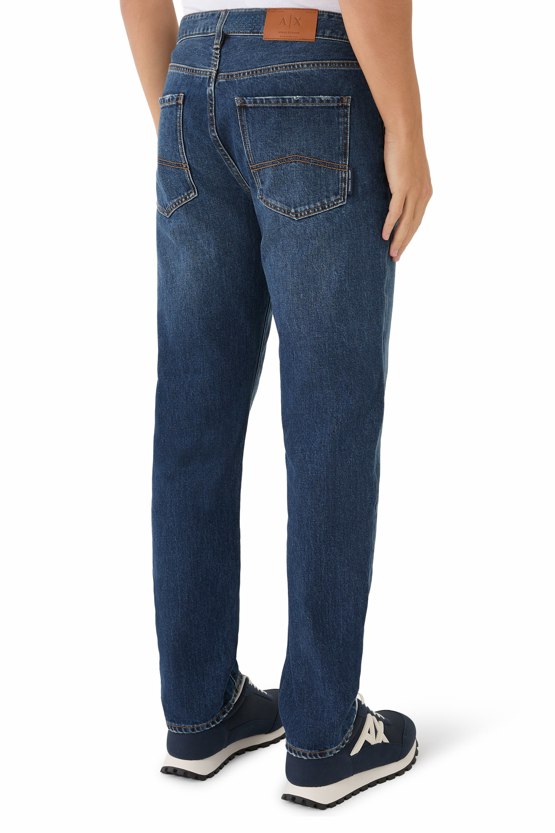 One Block Up Slim Denim Pants