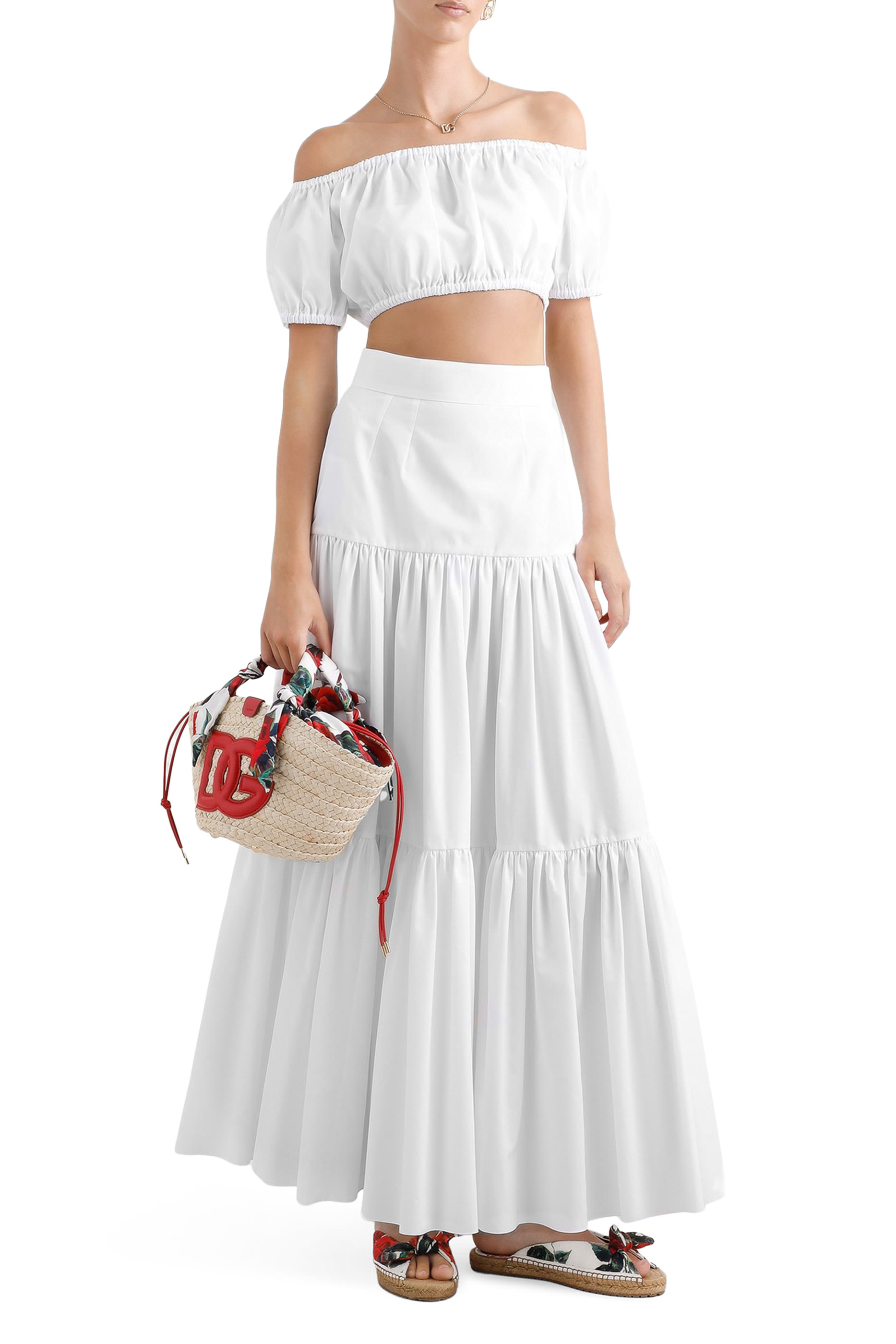 Tiered Maxi Skirt