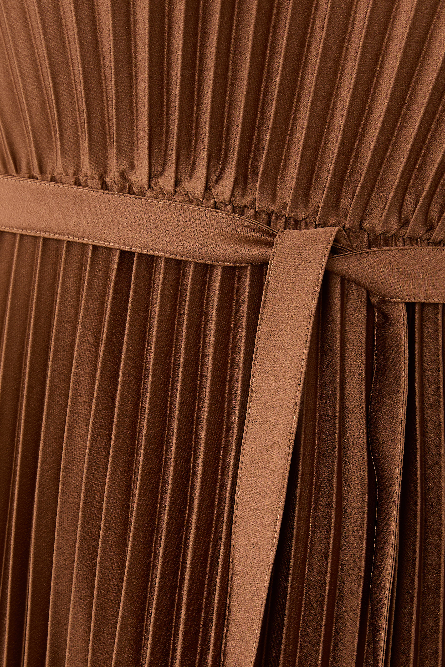  Volta Knit Weave Pliss&eacute; Dress