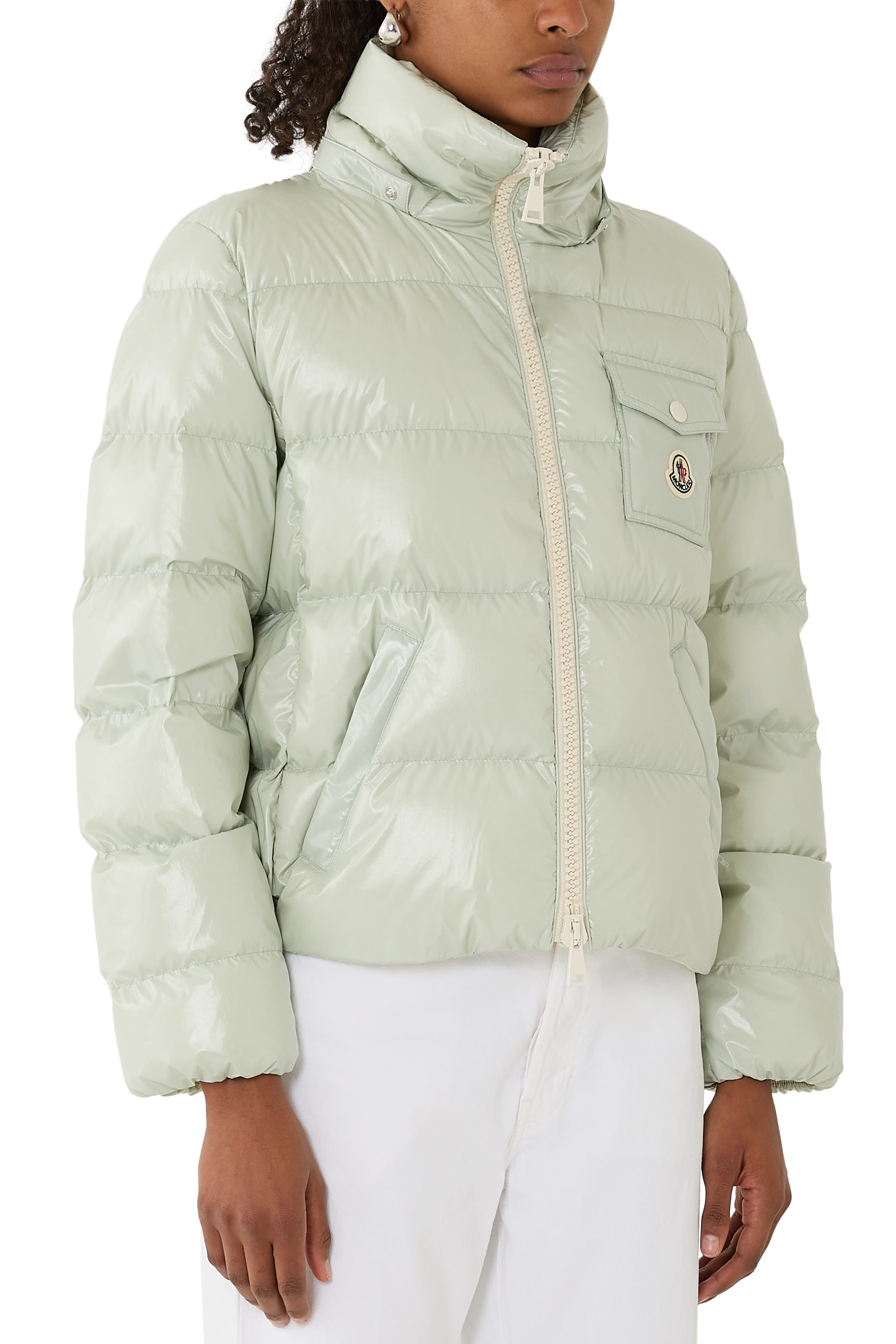 Andro Hooded Short Down Jacket