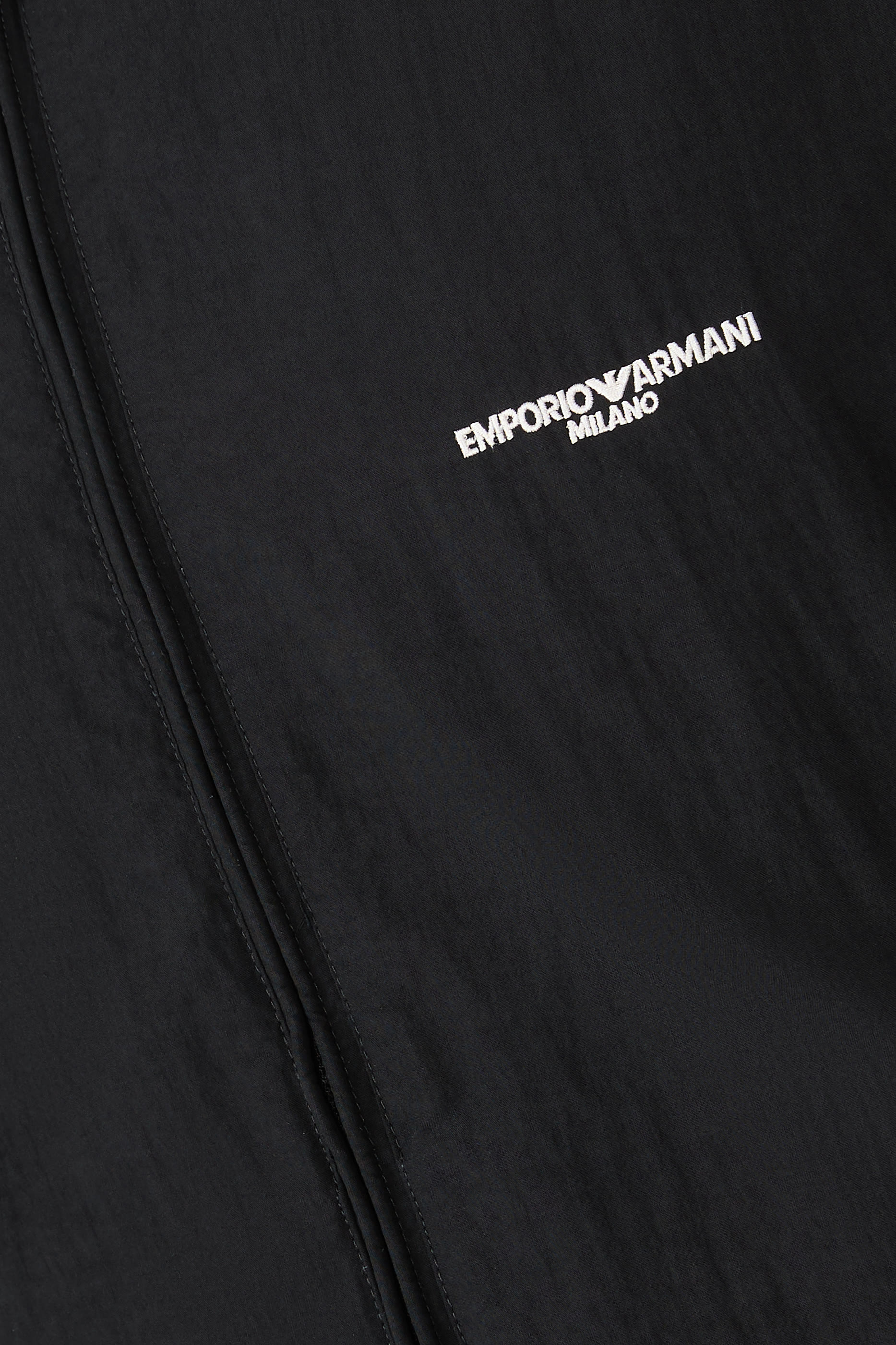 Micro Logo Embroidery Nylon Blouson