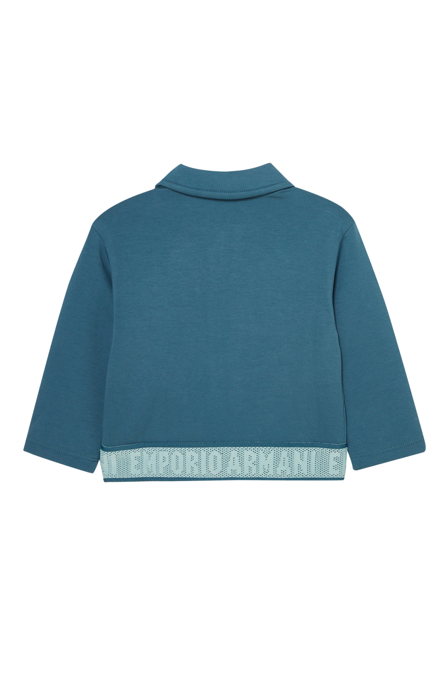 Kids Logo Patch Zip Sweatshirt